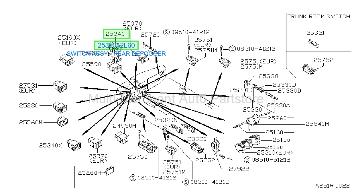 مفتاح ضباب قزاز