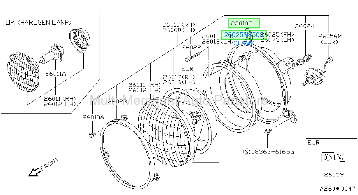 NUT - ADJUSTING SCREW