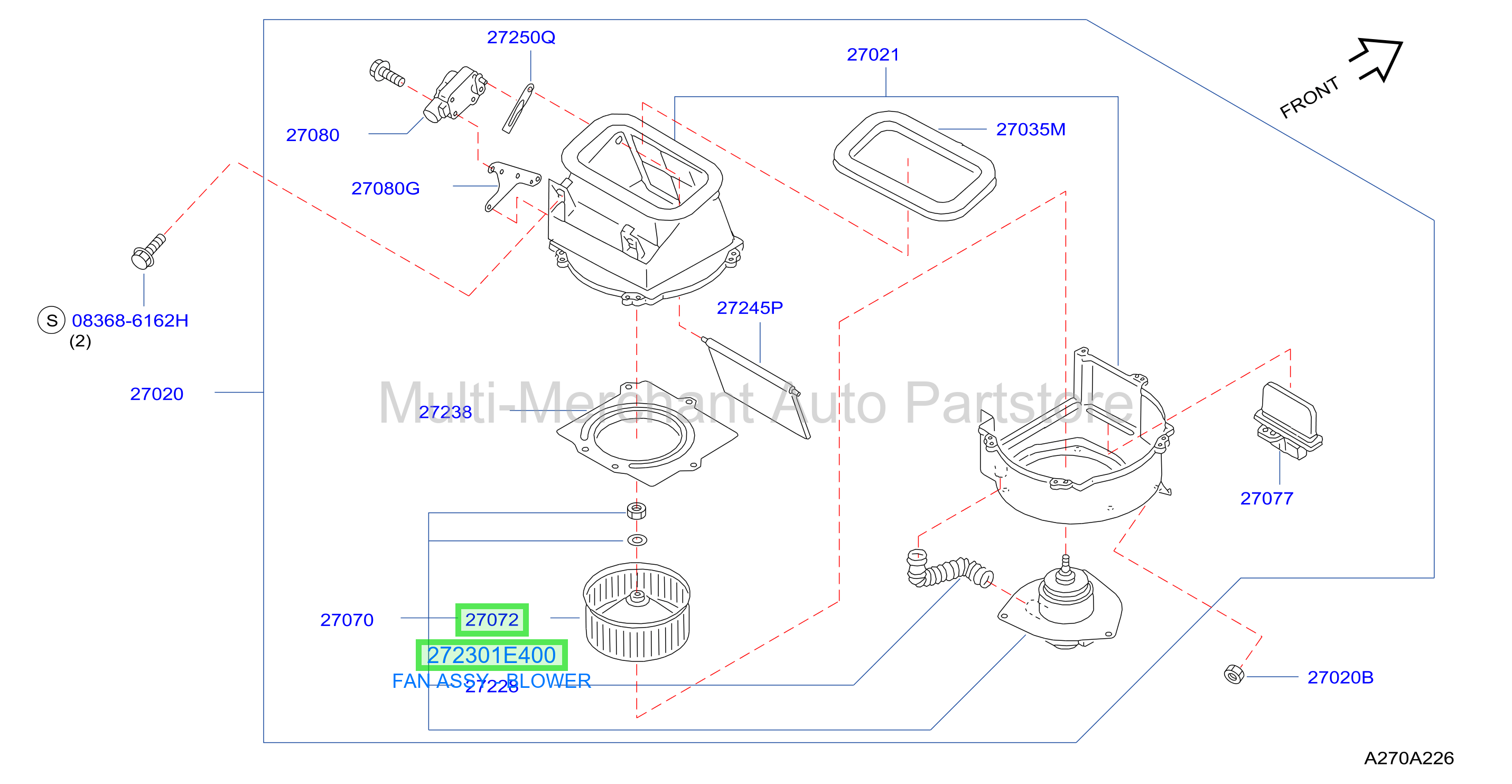مروحه بلور