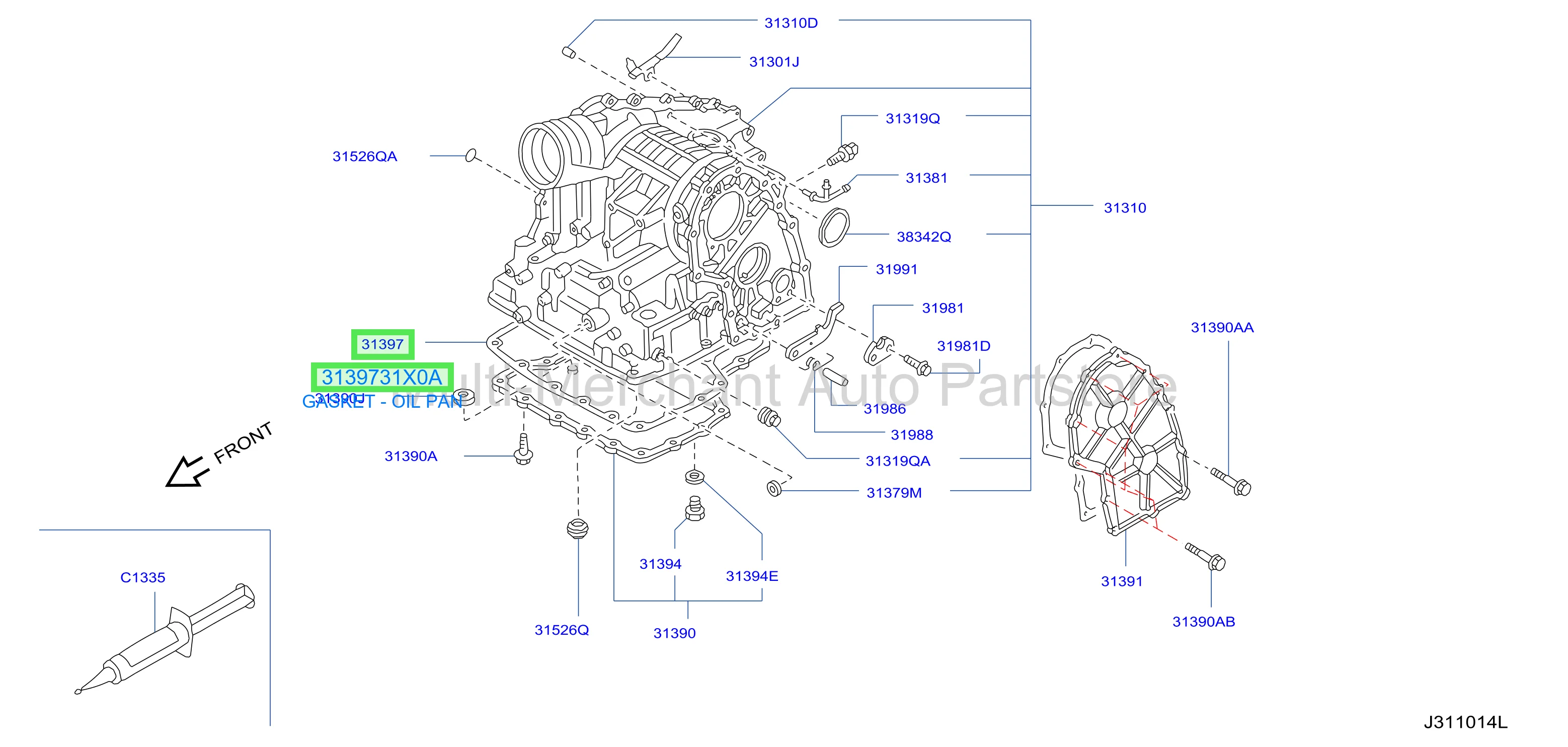 GASKET - OIL PAN