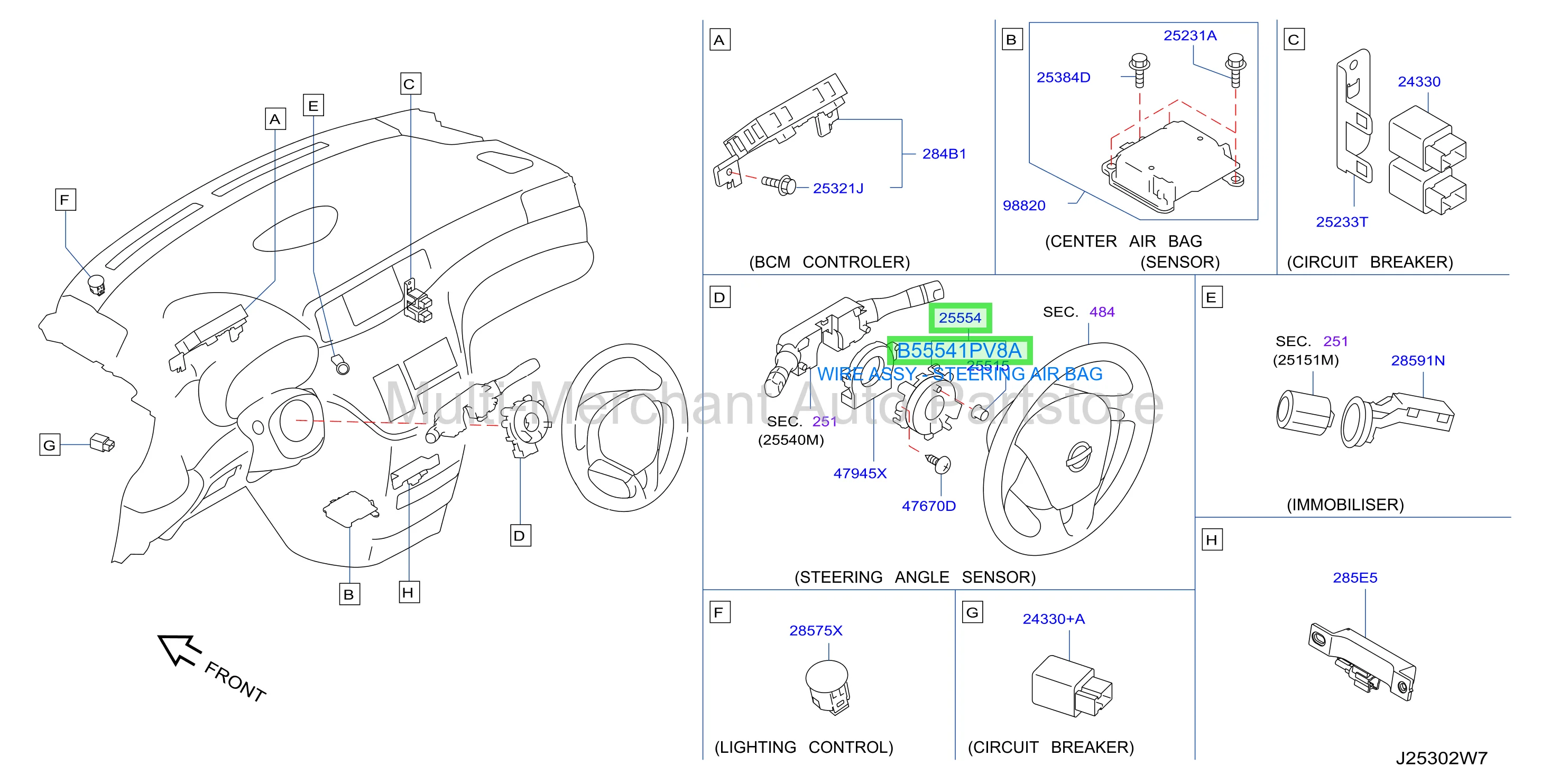 سلك دركسون ايرباق
