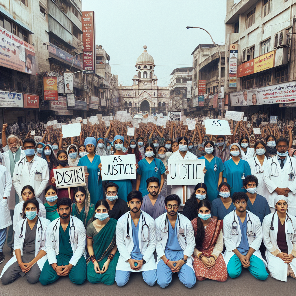 Mega Protest Rally by Junior Doctors in Kolkata on October 2