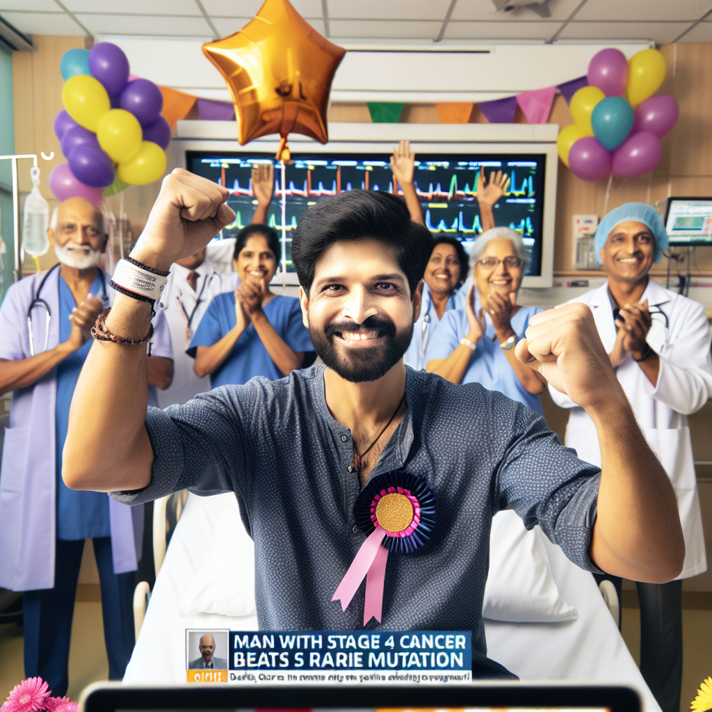 A Courageous Battle: Man's Cancer Journey at Fortis Hospital