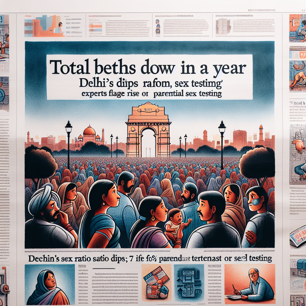 Delhi Sees Demographic Shift: Births Decline, Deaths Rise in 2024