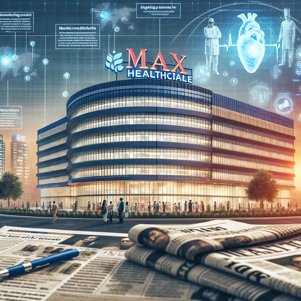 Max Healthcare Achieves Landmark ₹1 Lakh Crore Valuation