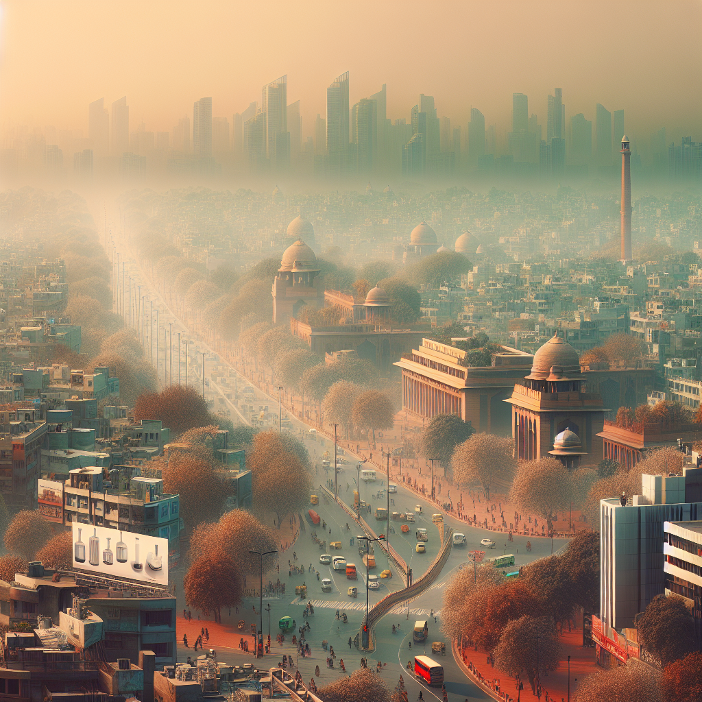 Dense Smog Engulfs Delhi: Air Quality Index Hits 318