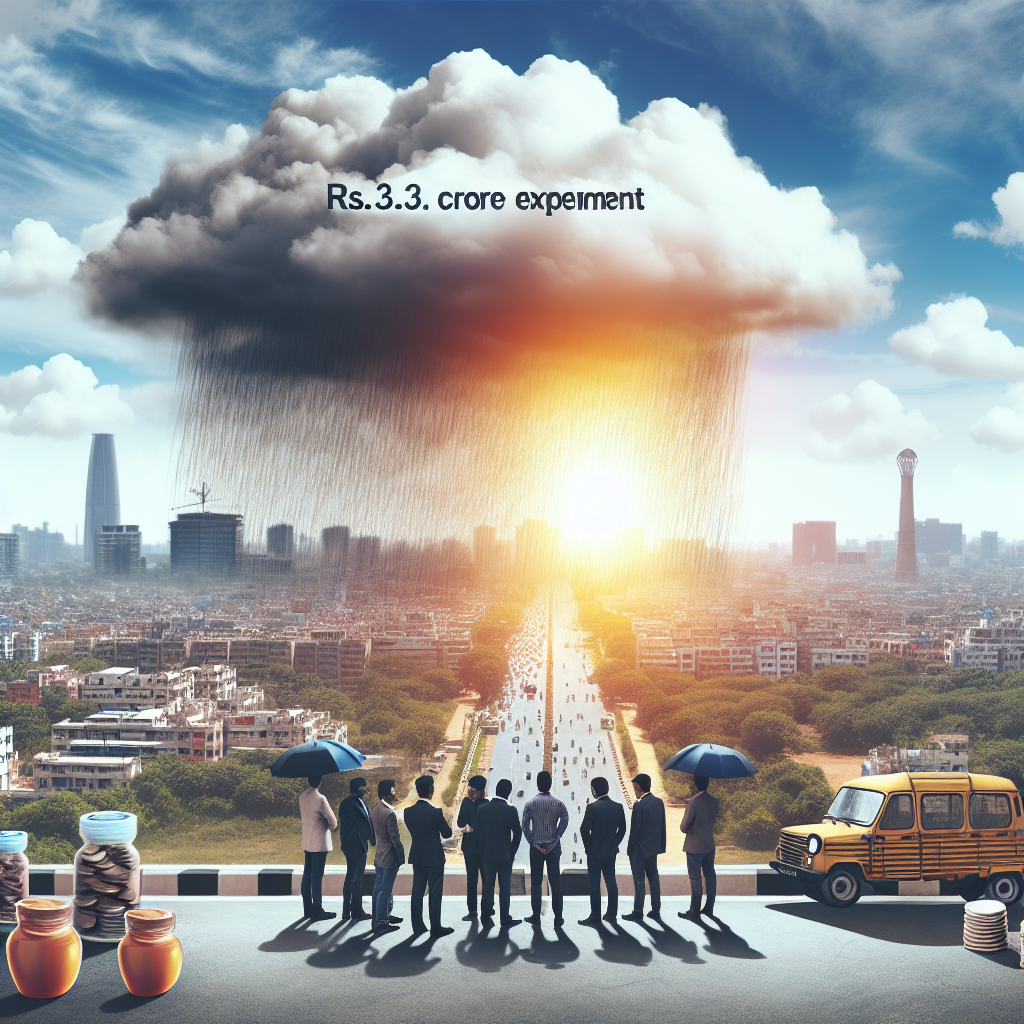 Cloud Seeding in Delhi: Challenges and Budget Insights