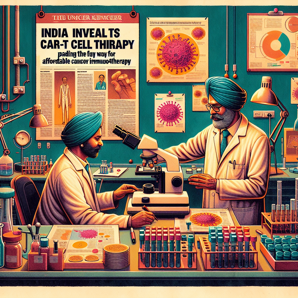 India's Breakthrough in Cancer Treatment: NexCAR19 CAR-T Cell Therapy