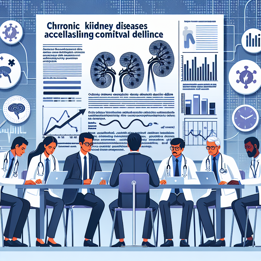Higher Risk of Cognitive Impairment in Men with Chronic Kidney Disease