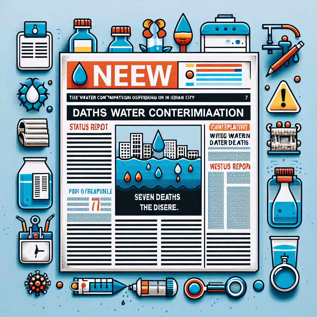 Status Report on Contaminated Water Deaths in Bhagirathpura: Key Findings