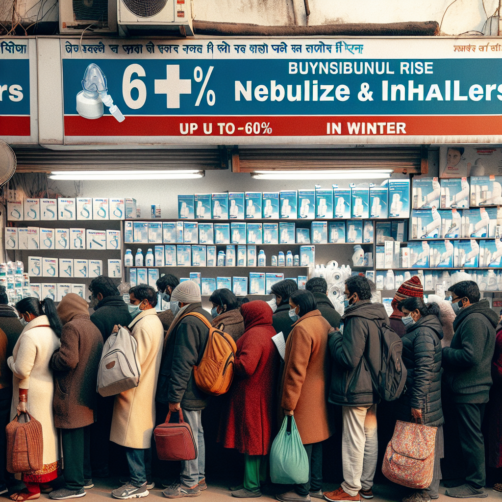 Rising Trend in Nebuliser Purchases for Children Amid Air Quality Concerns