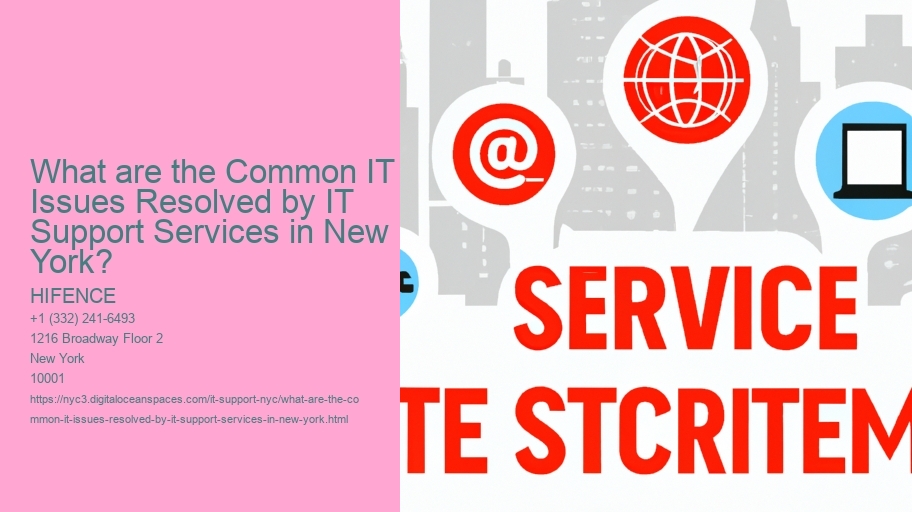 What are the Common IT Issues Resolved by IT Support Services in New York?