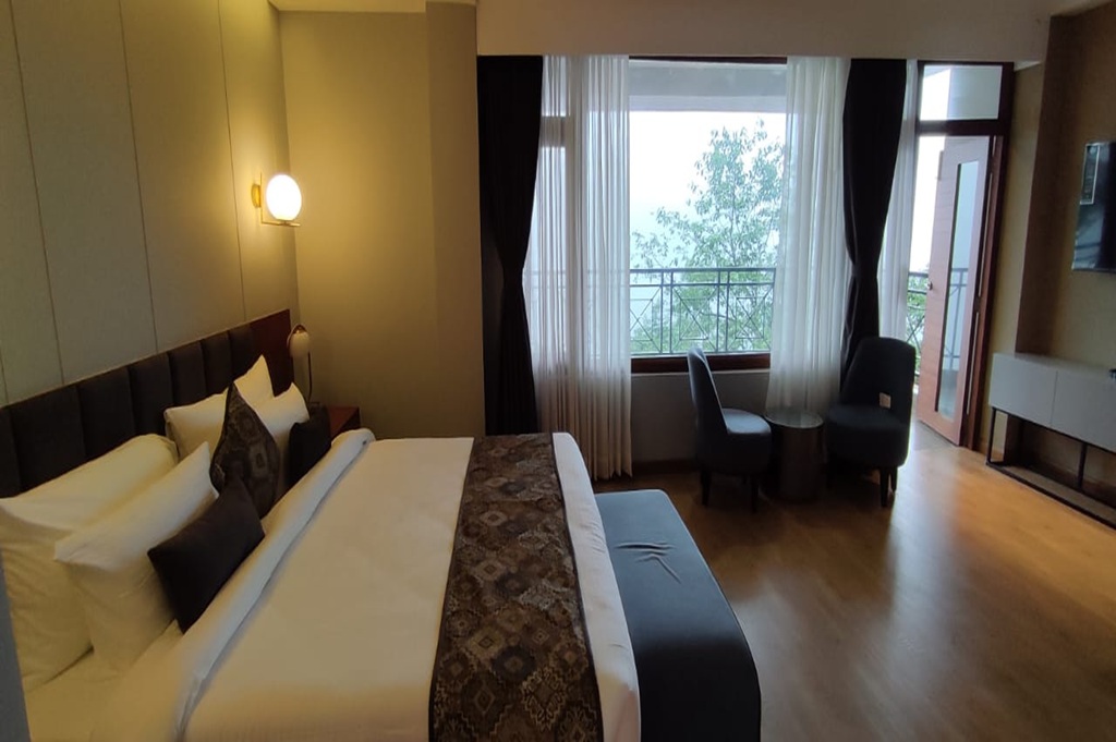 LUXURY ROOM WITH BALCONY & FIREPLACE