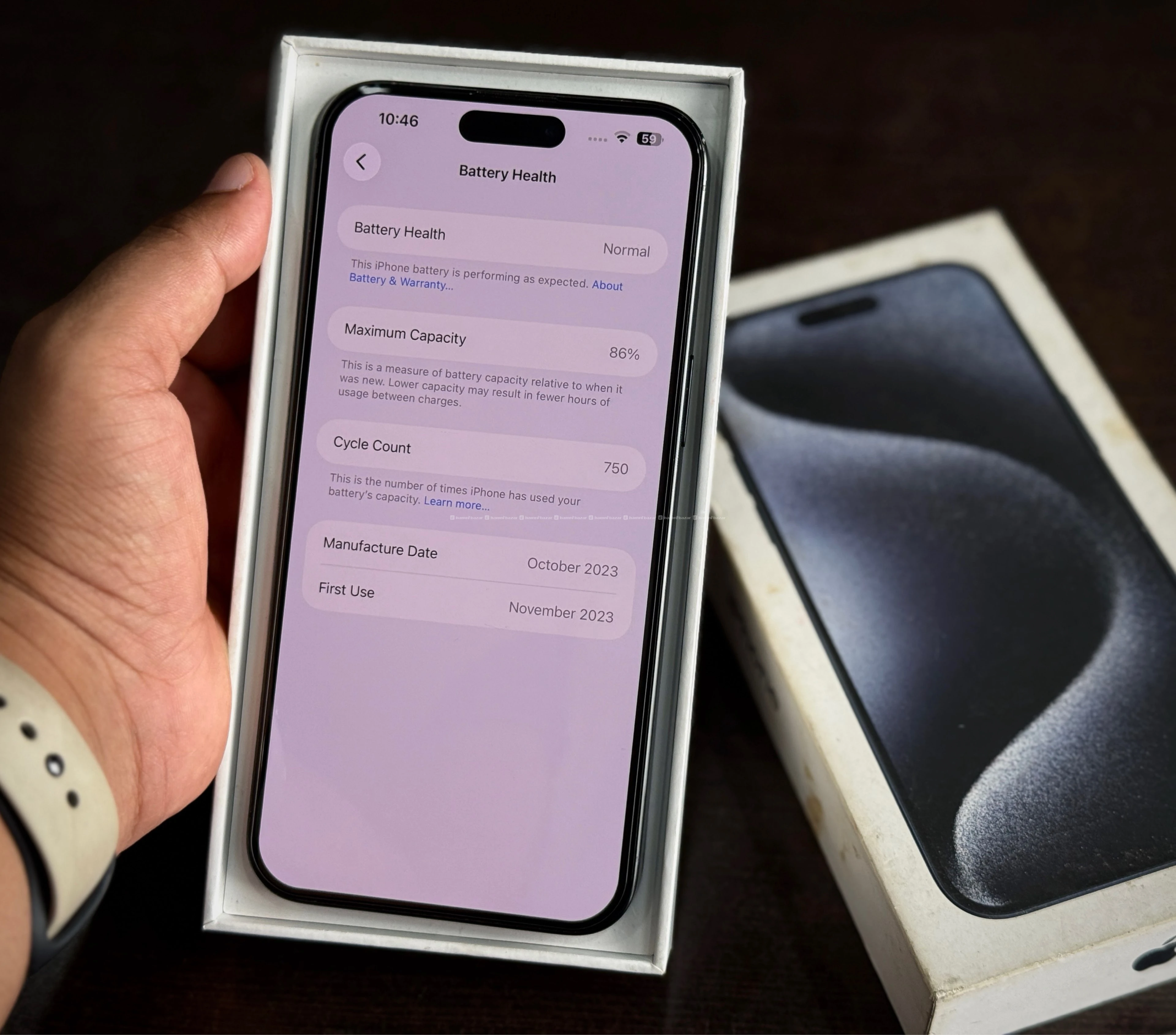 iPhone 15 Pro Max 256GB with box & accessories 2