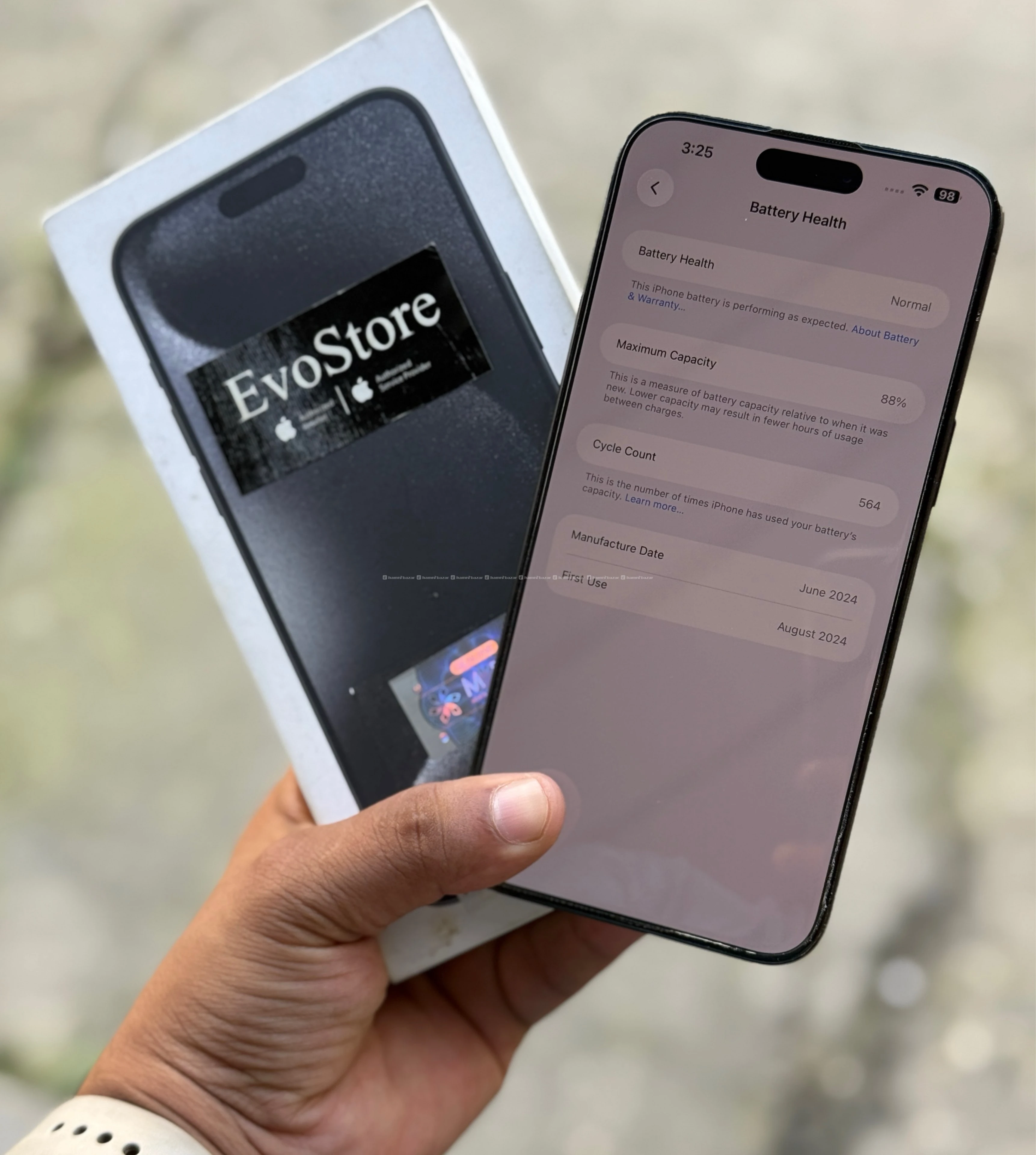 iPhone 15 Pro Max 256GB 88% BH (Nepal Purchased) 2