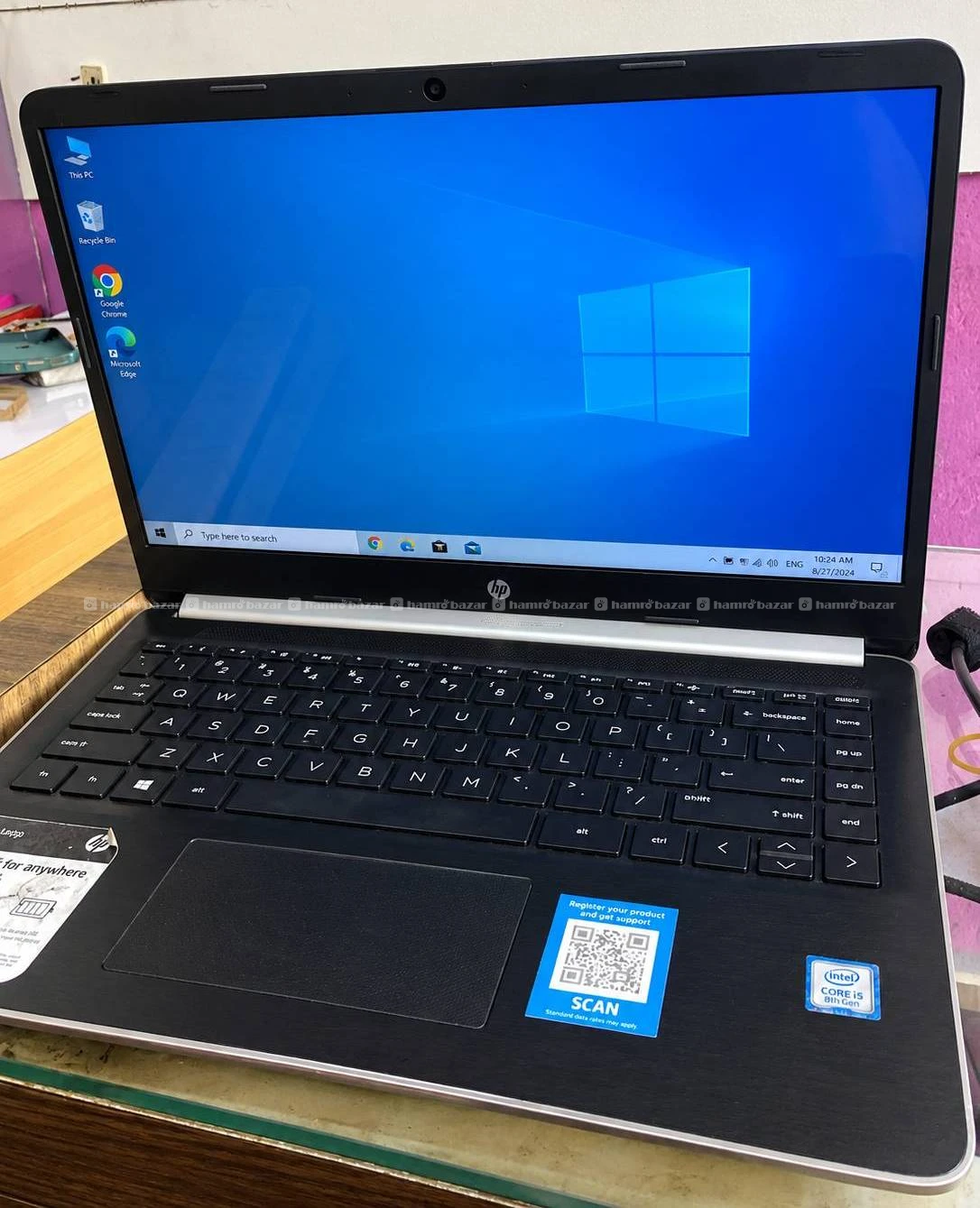Touch screen laptop 8gen