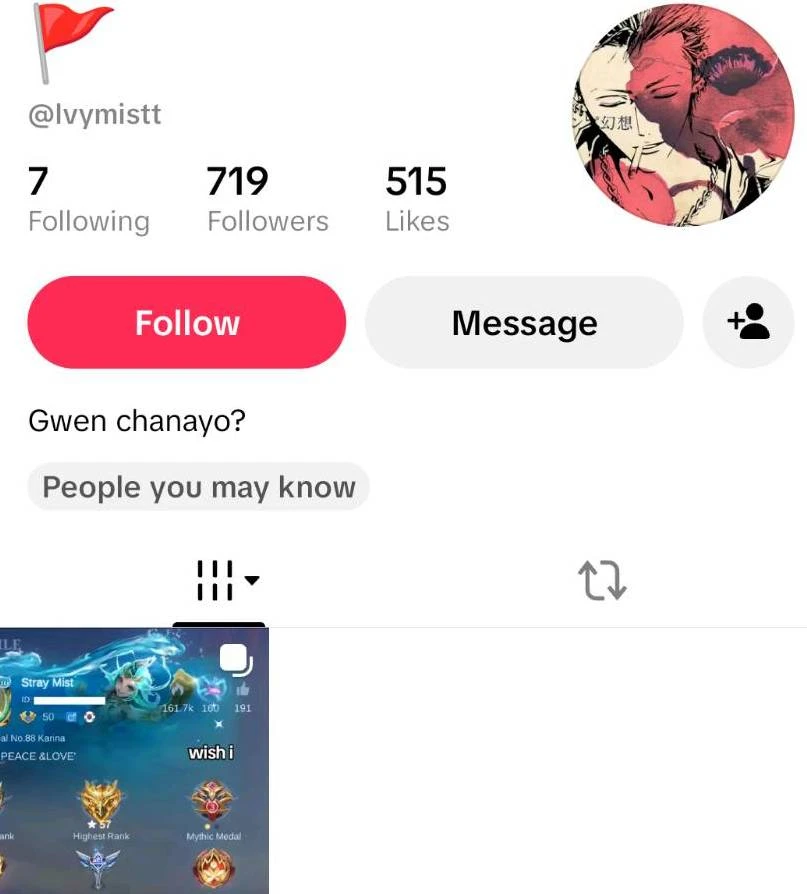 TikTok account on sell