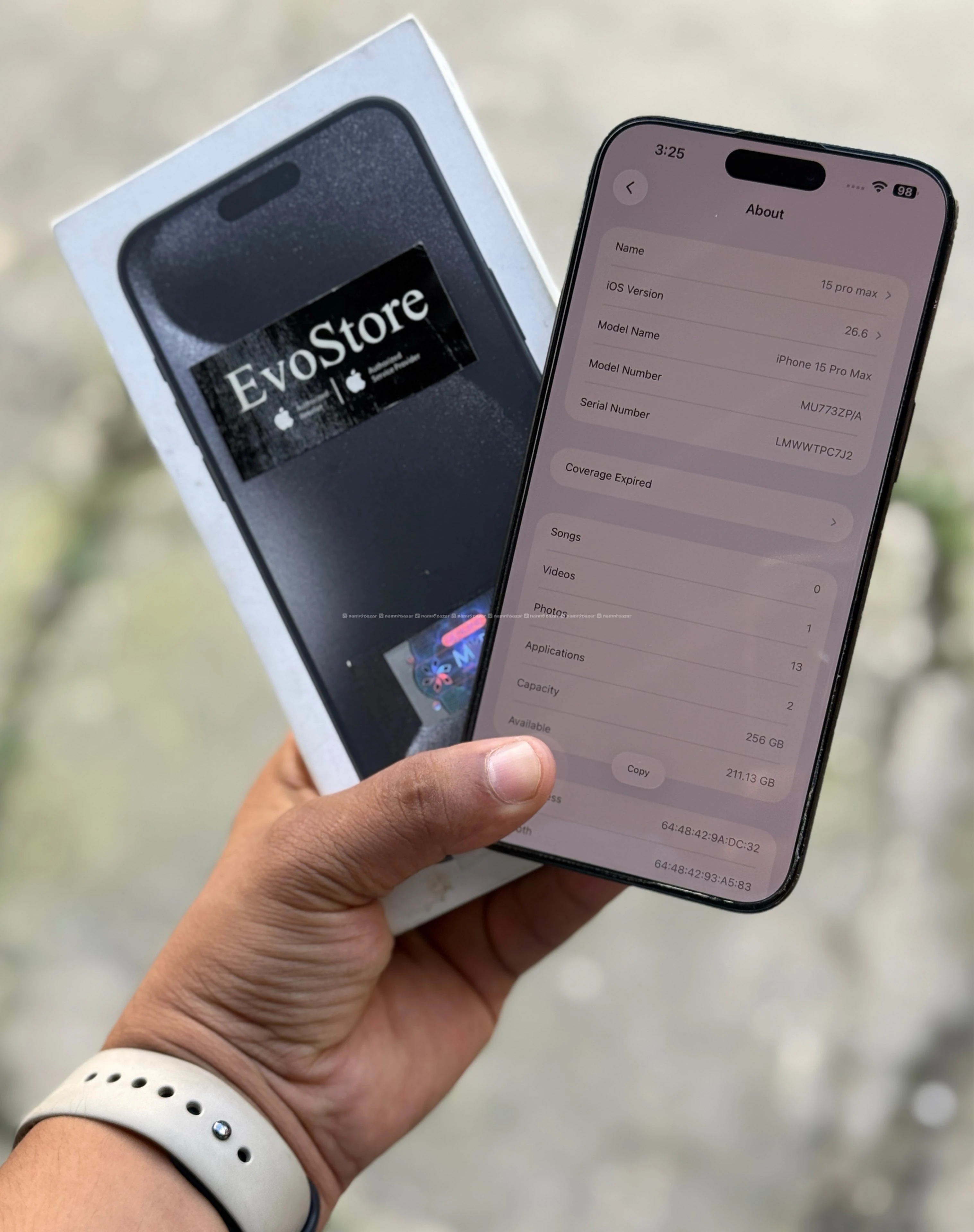 iPhone 15 Pro Max 256GB 88% BH (Nepal Purchased) 3