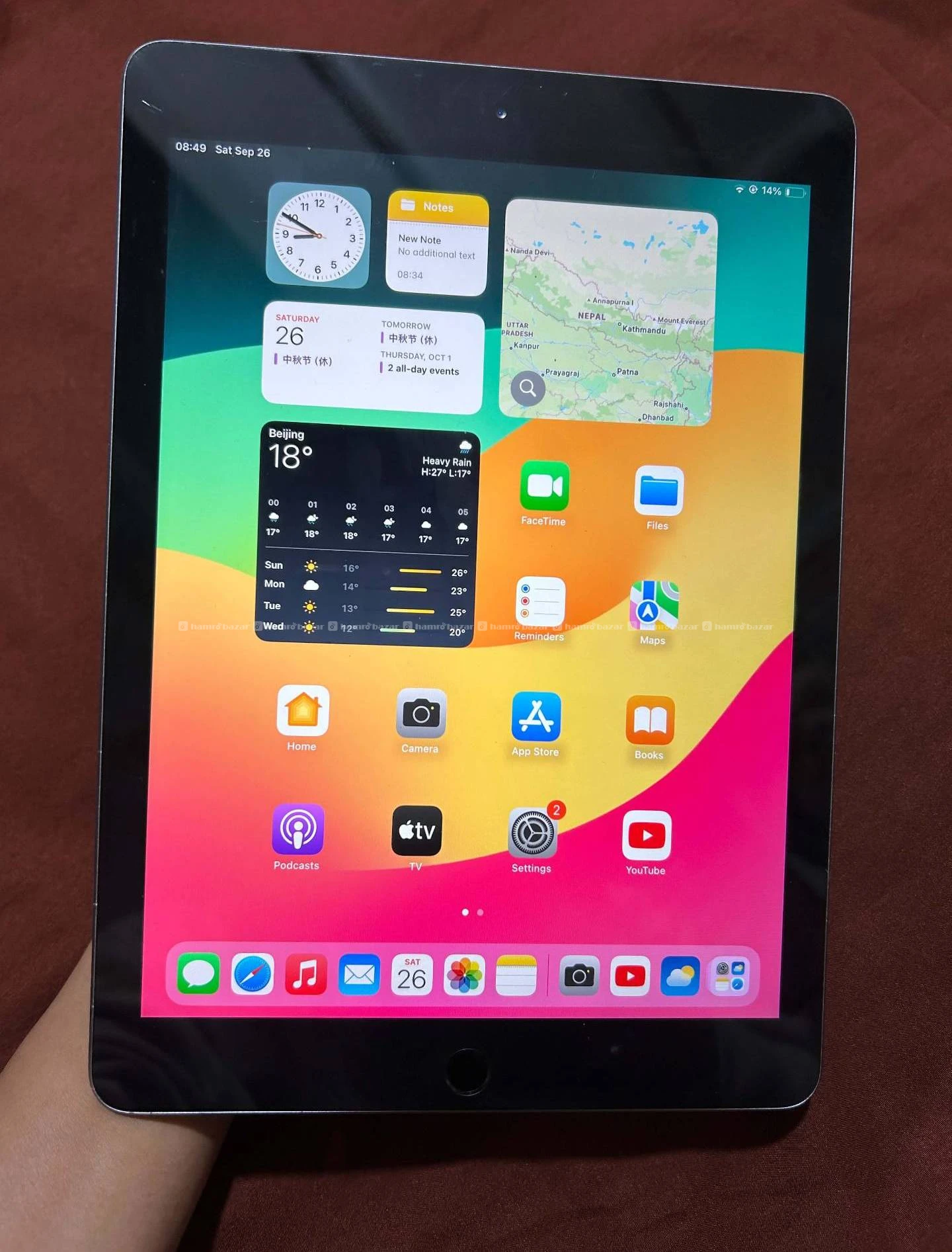 ipad 6th gen full fresh condition