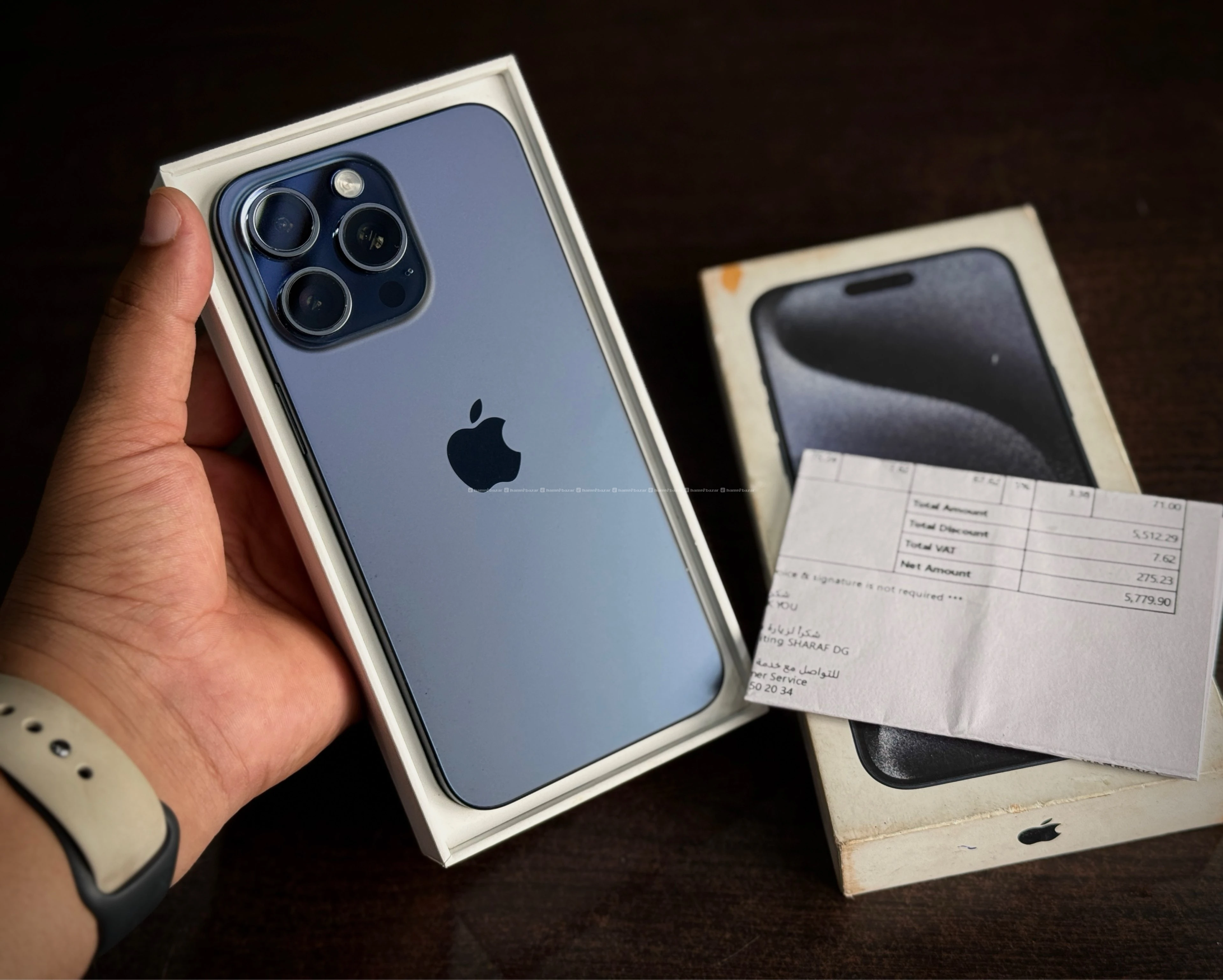 iPhone 15 Pro Max 256GB 87% BH ( box & bill )