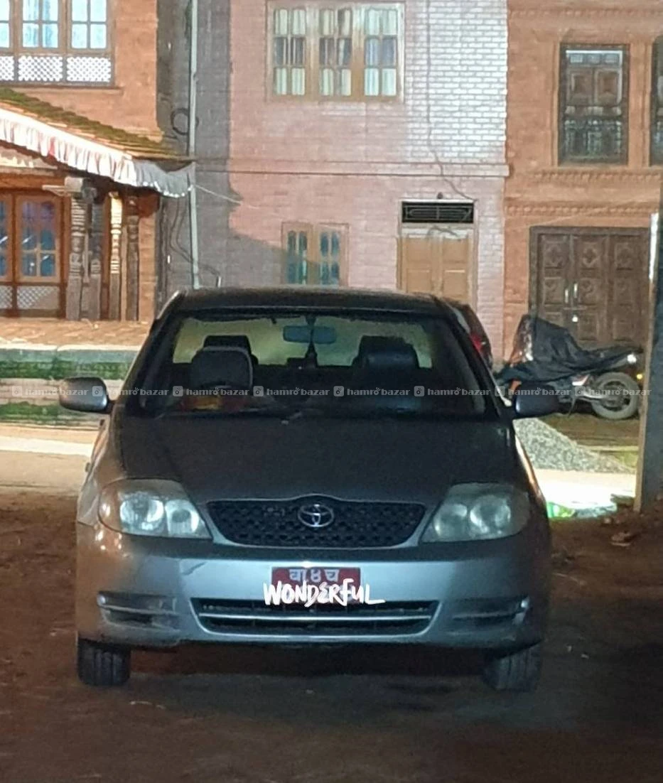 Toyota corolla 2002 model  fresh with low km run