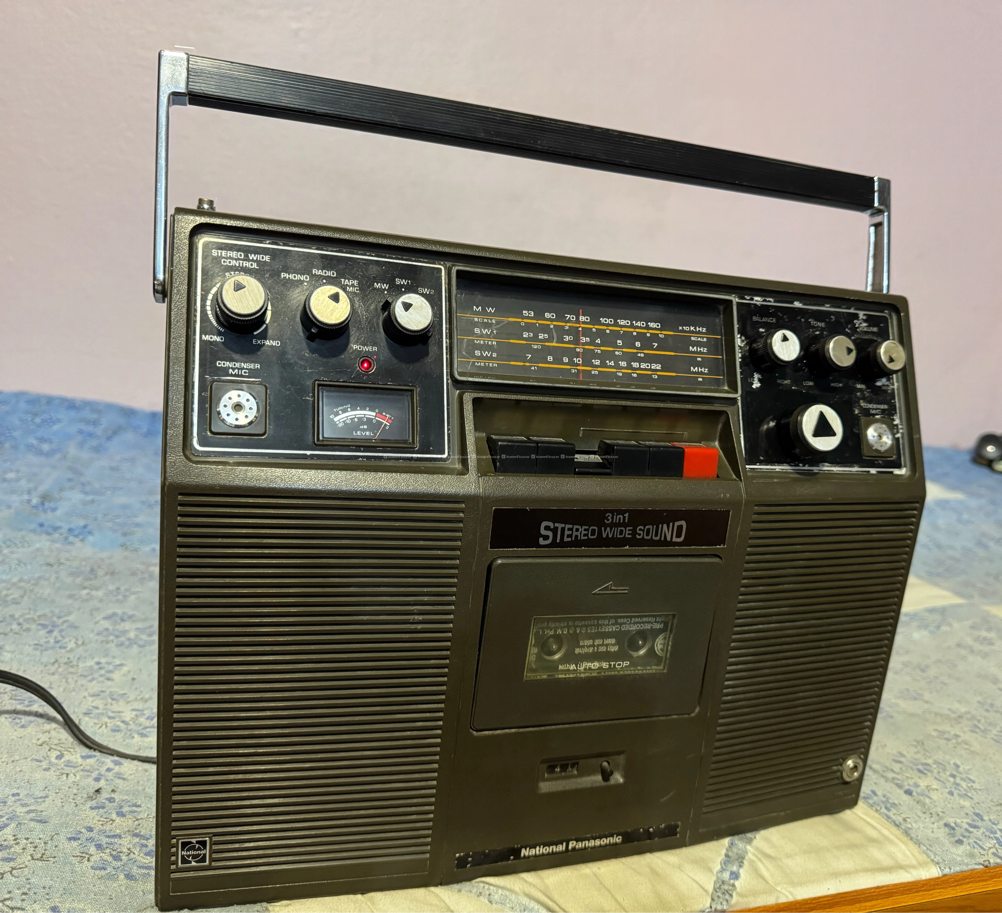 Vintage National Panasonic Radio