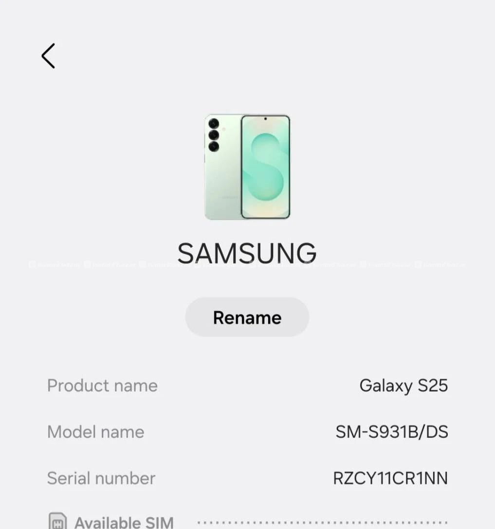 Samsung S25