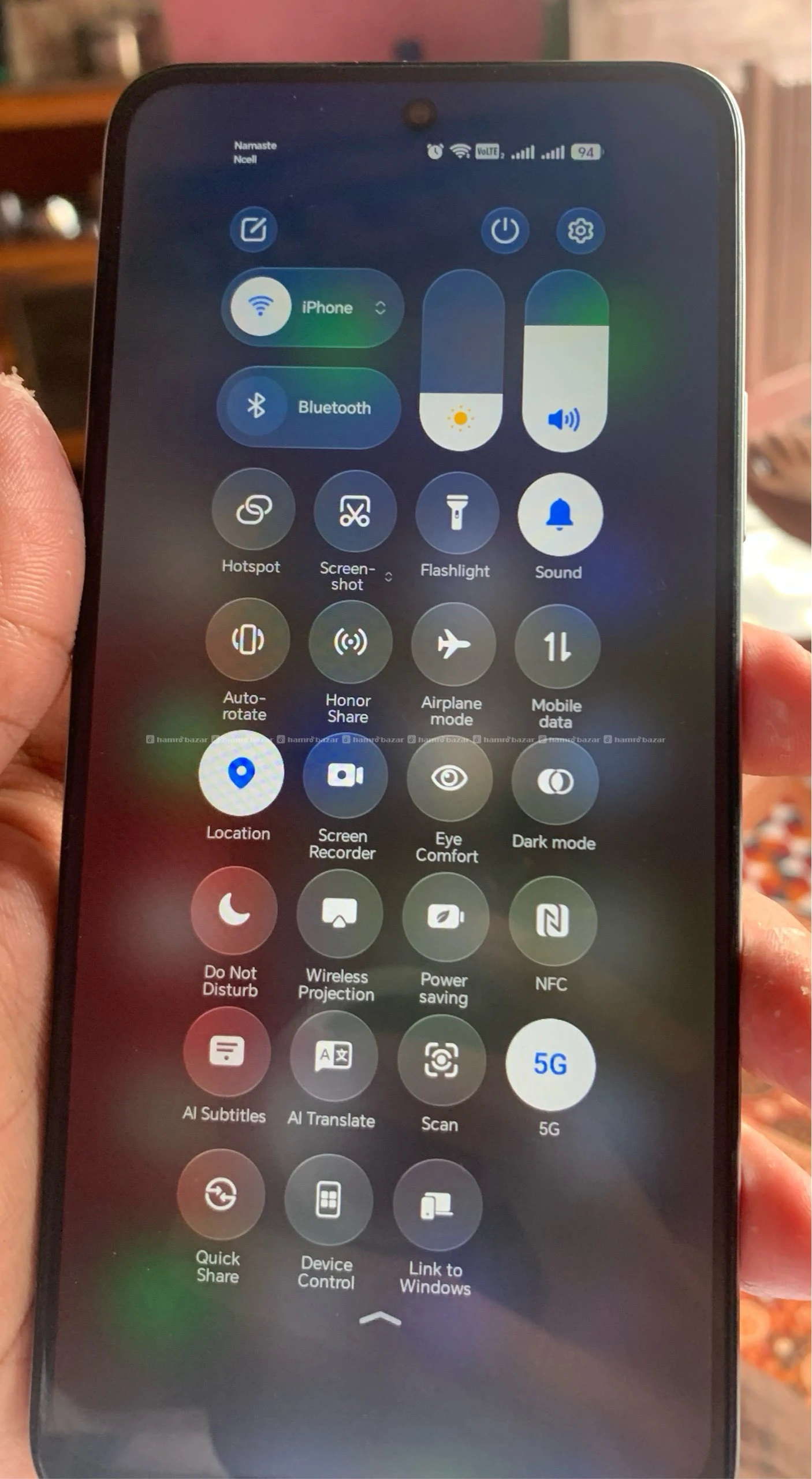 Honor x7d in sell fully orginal with box