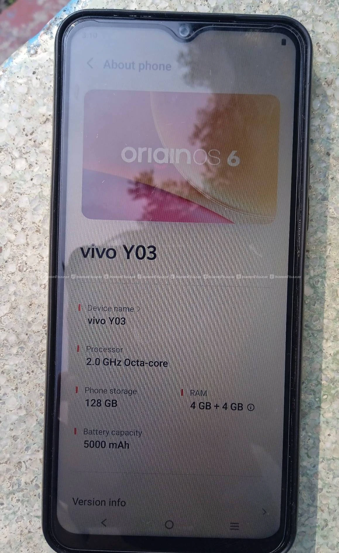 Vivo yO3 2