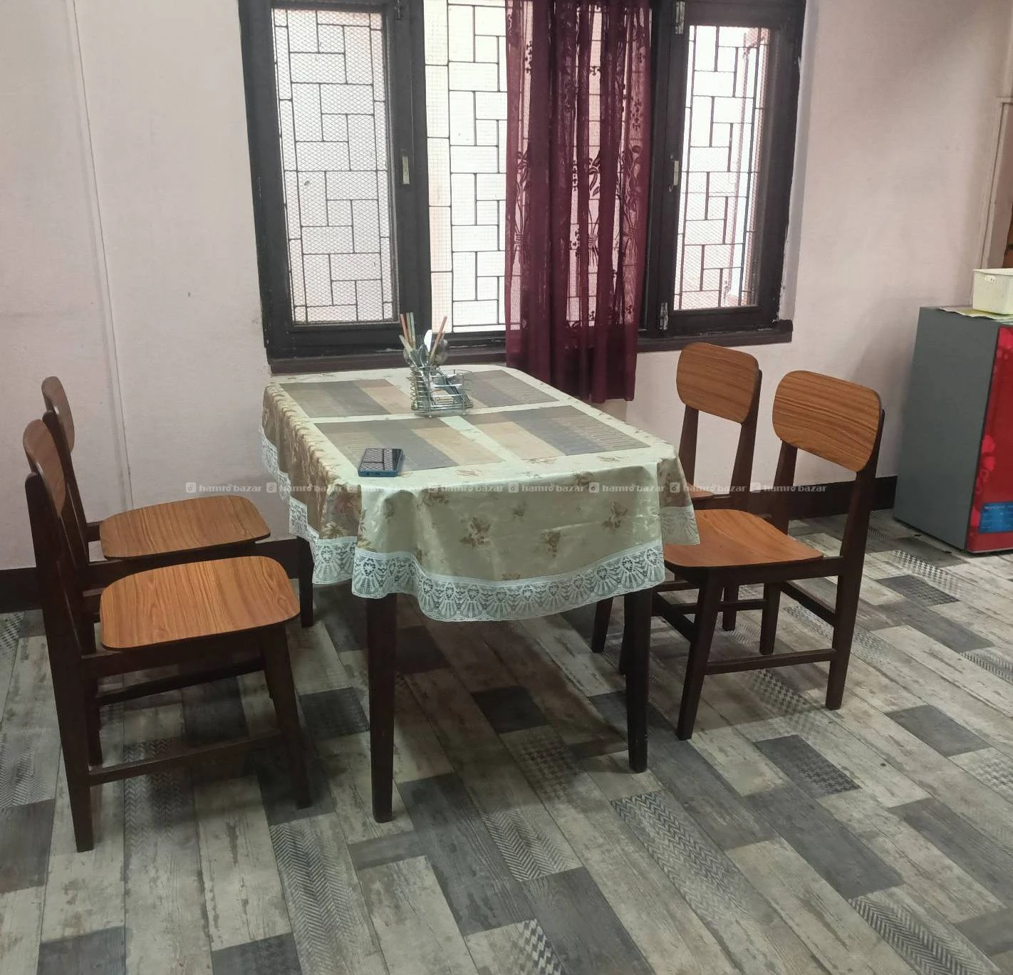 Fully furnished flat for rent in lazimpart 4