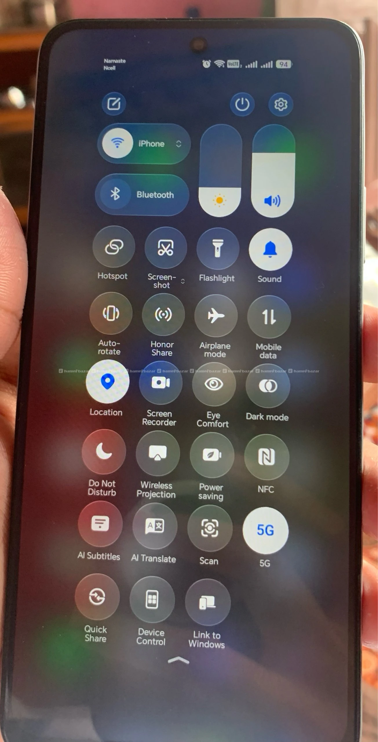 Honor x7d in sell fully orginal with box 4