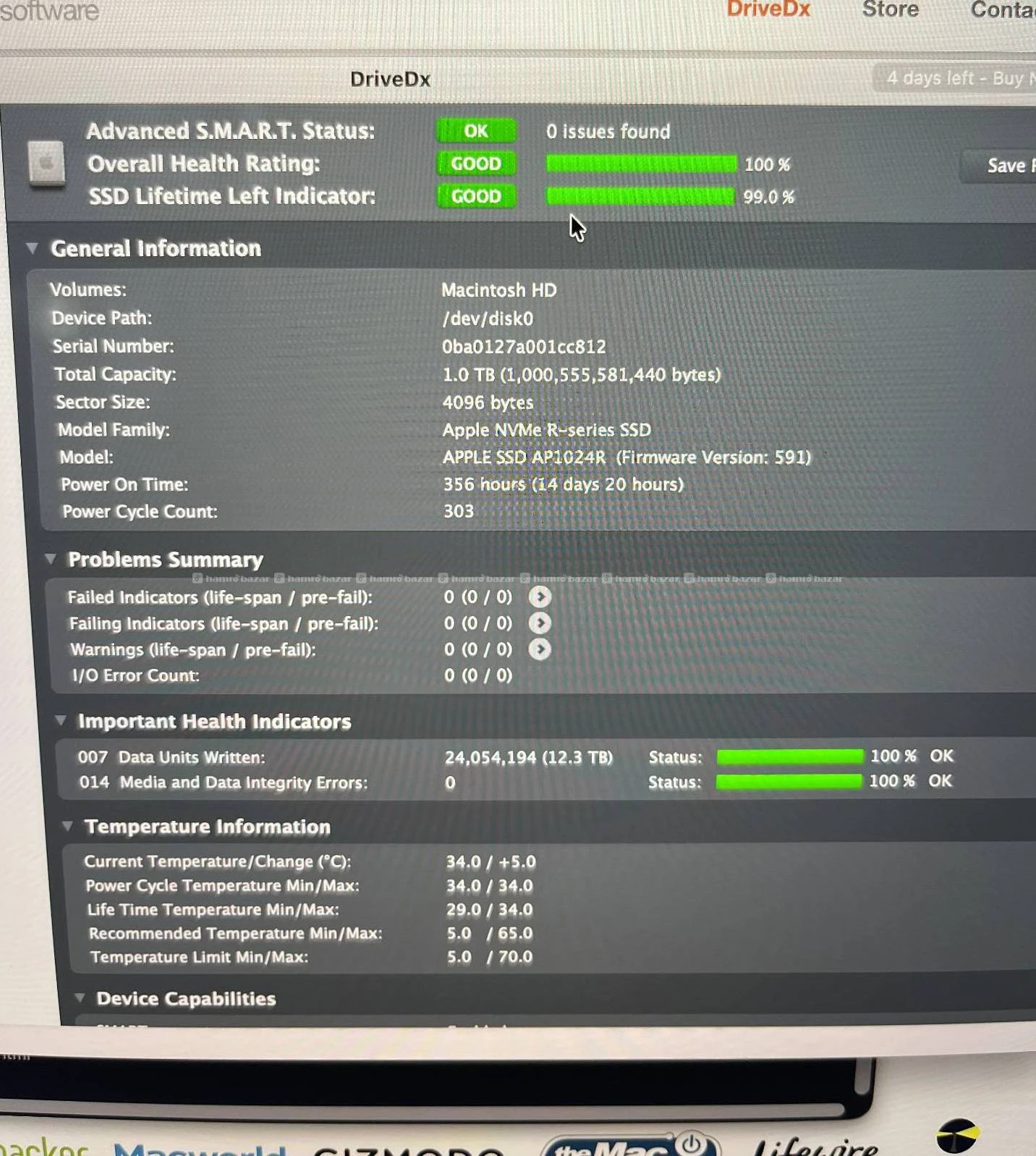 Mac book m1 max 32/1tb 5