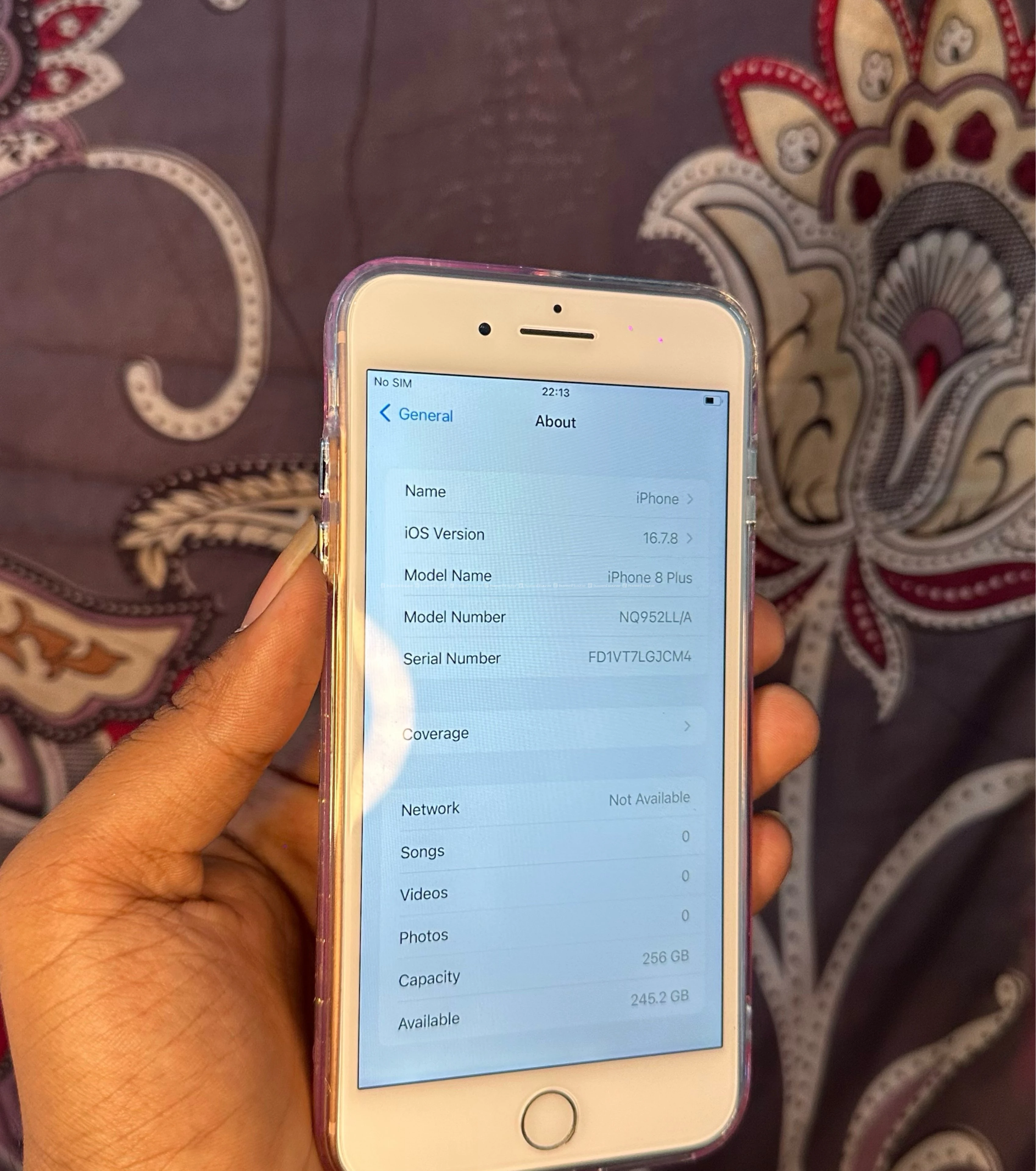 iPhone 8 Plus 256gb 3