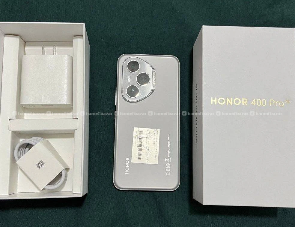 Honor 400 Pro (12-512) with box, vat bill & accs