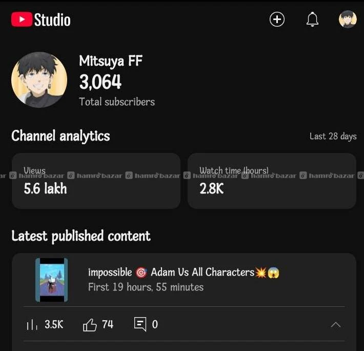 Youtube channel for Sale