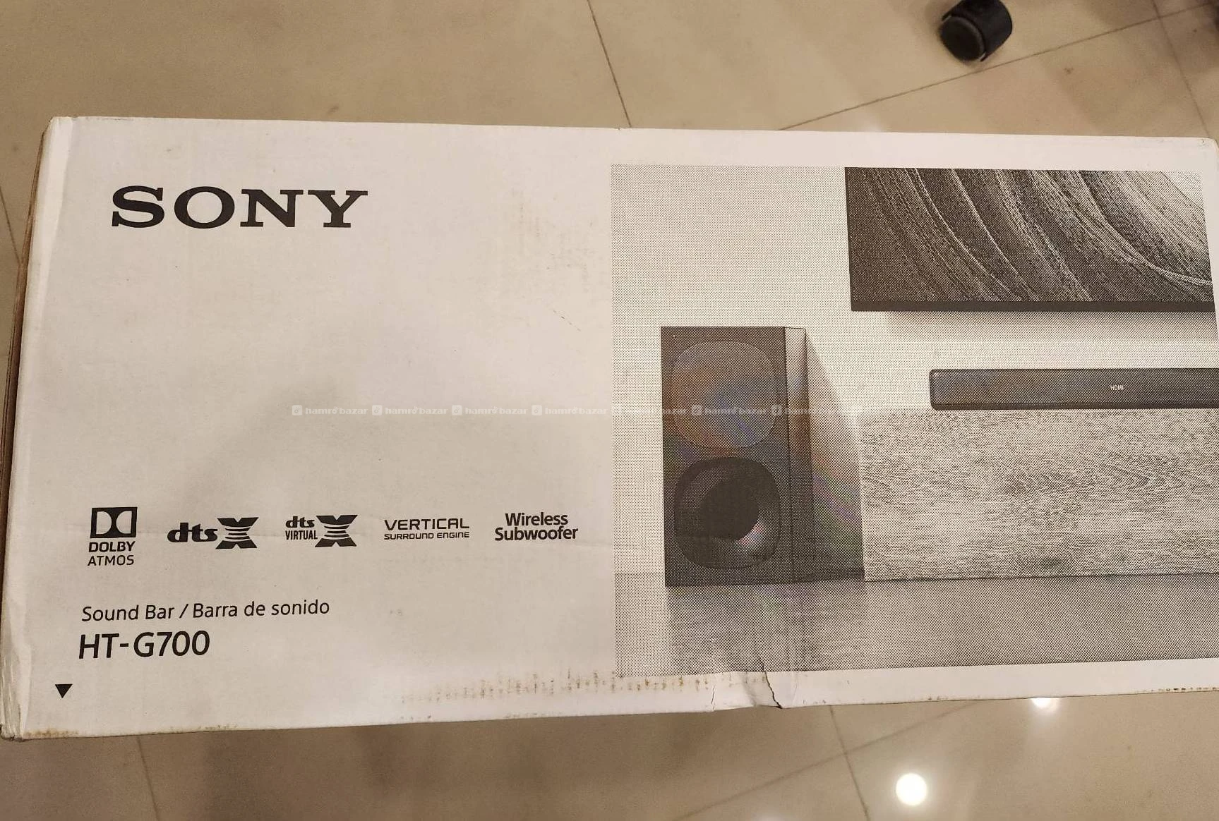 Sony soundbar HT-S700 3.1 ch Dolby Atmo 400 watts 2