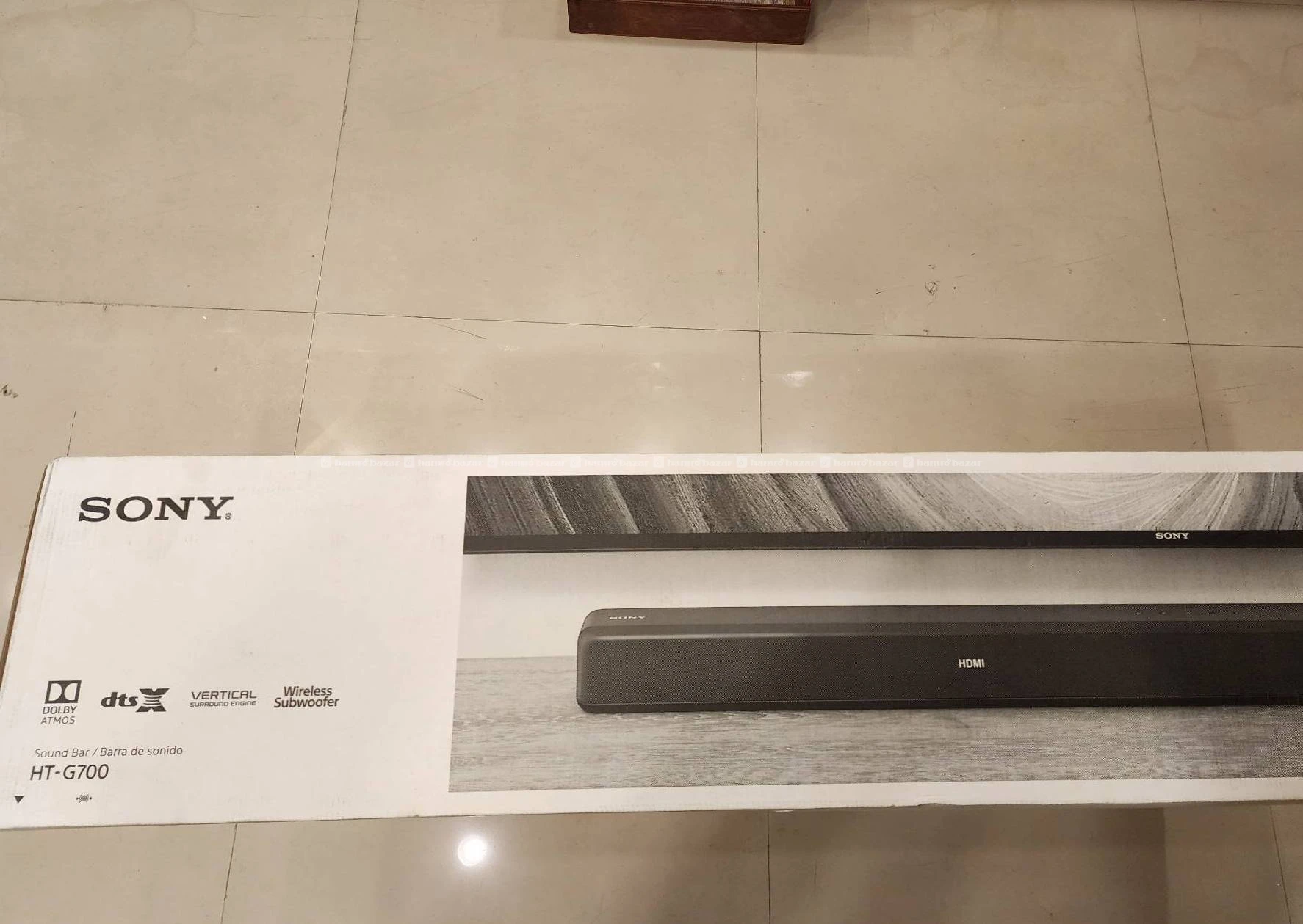 Sony soundbar HT-S700 3.1 ch Dolby Atmo 400 watts 3