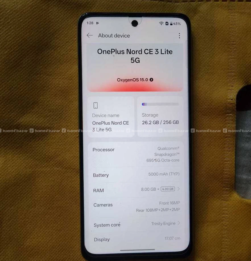 OnePlus Nord CE 3 Lite 5G