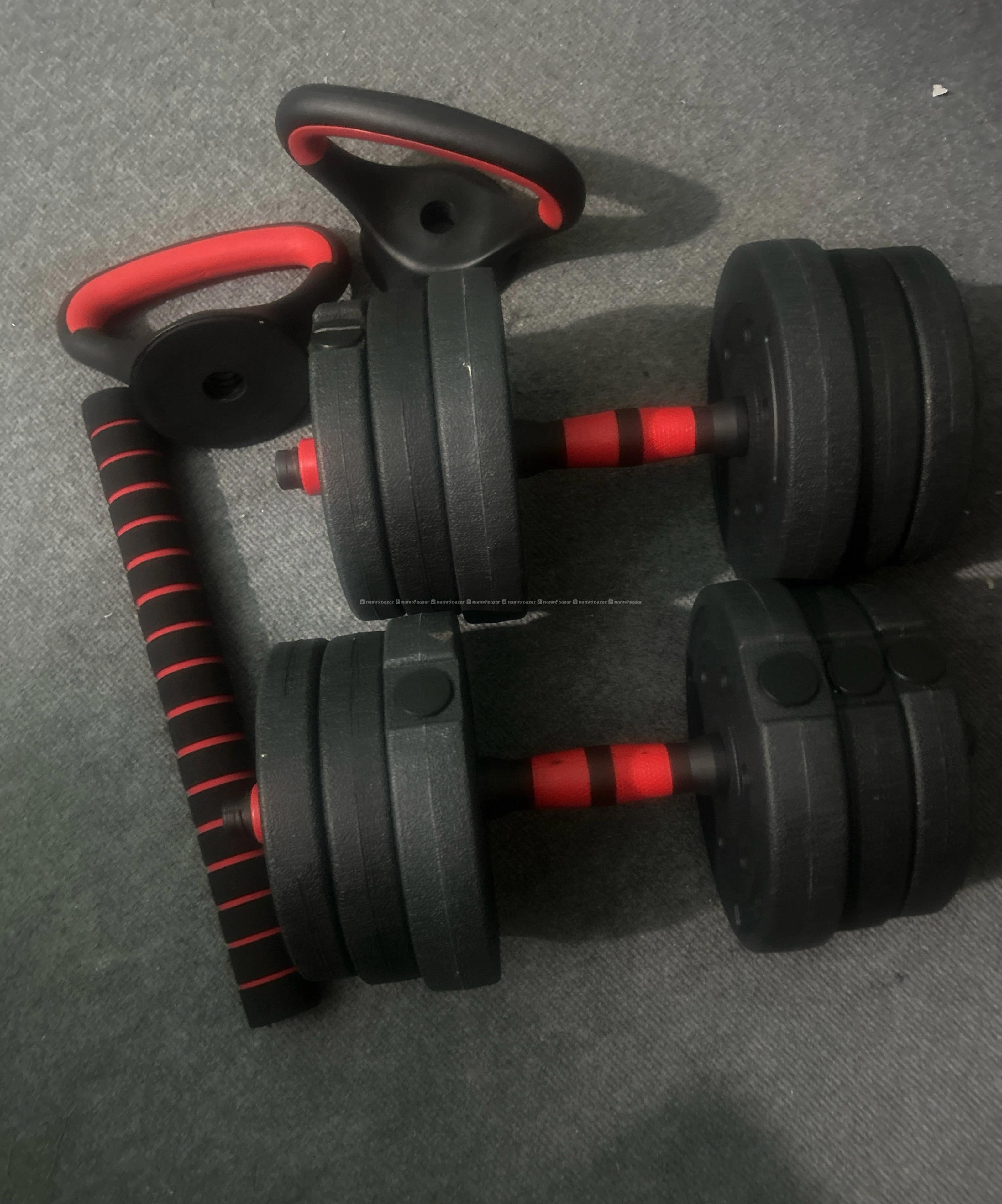 Dumbell Set + Pull up Bar 2