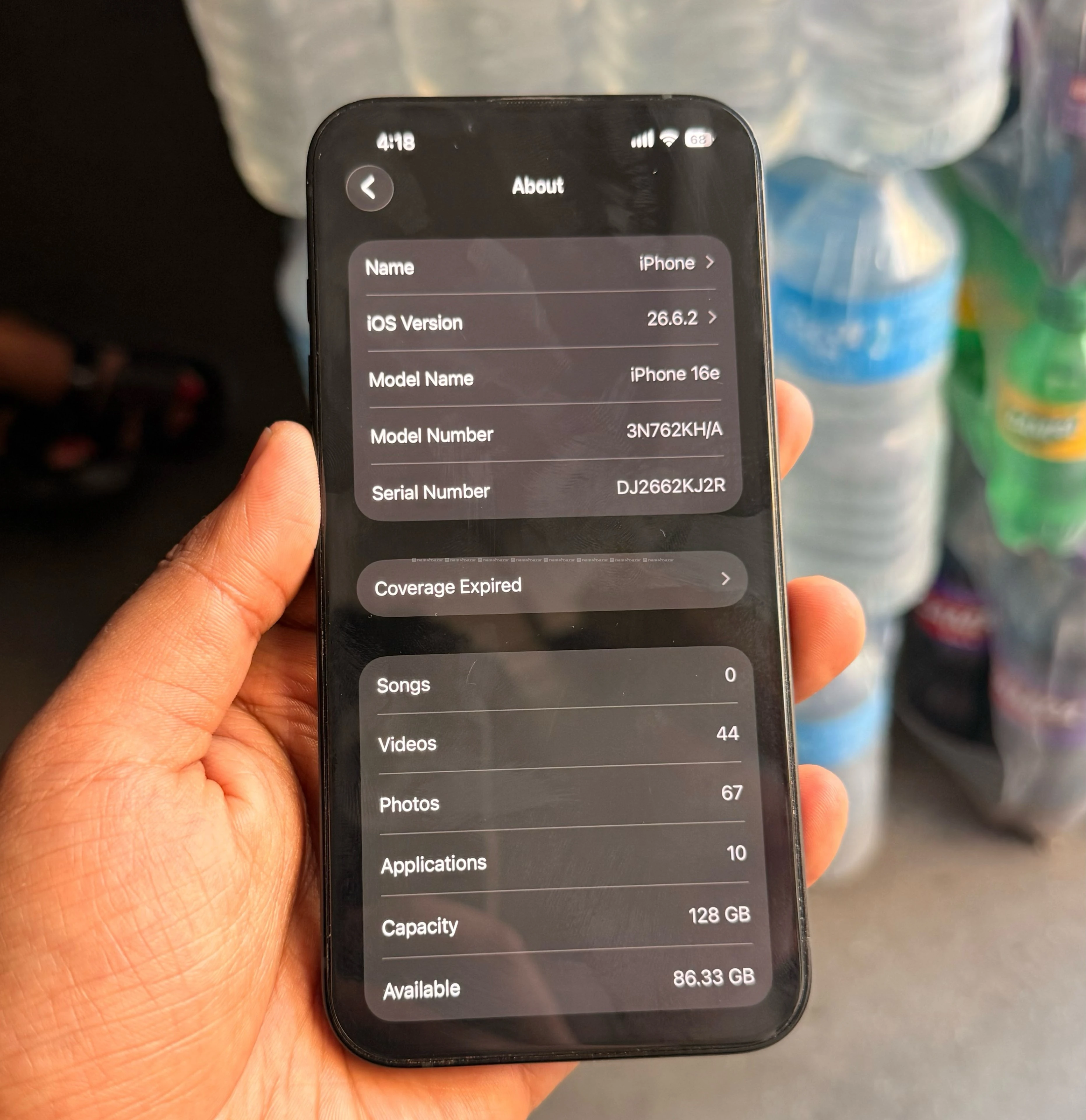 iPhone 16e 128