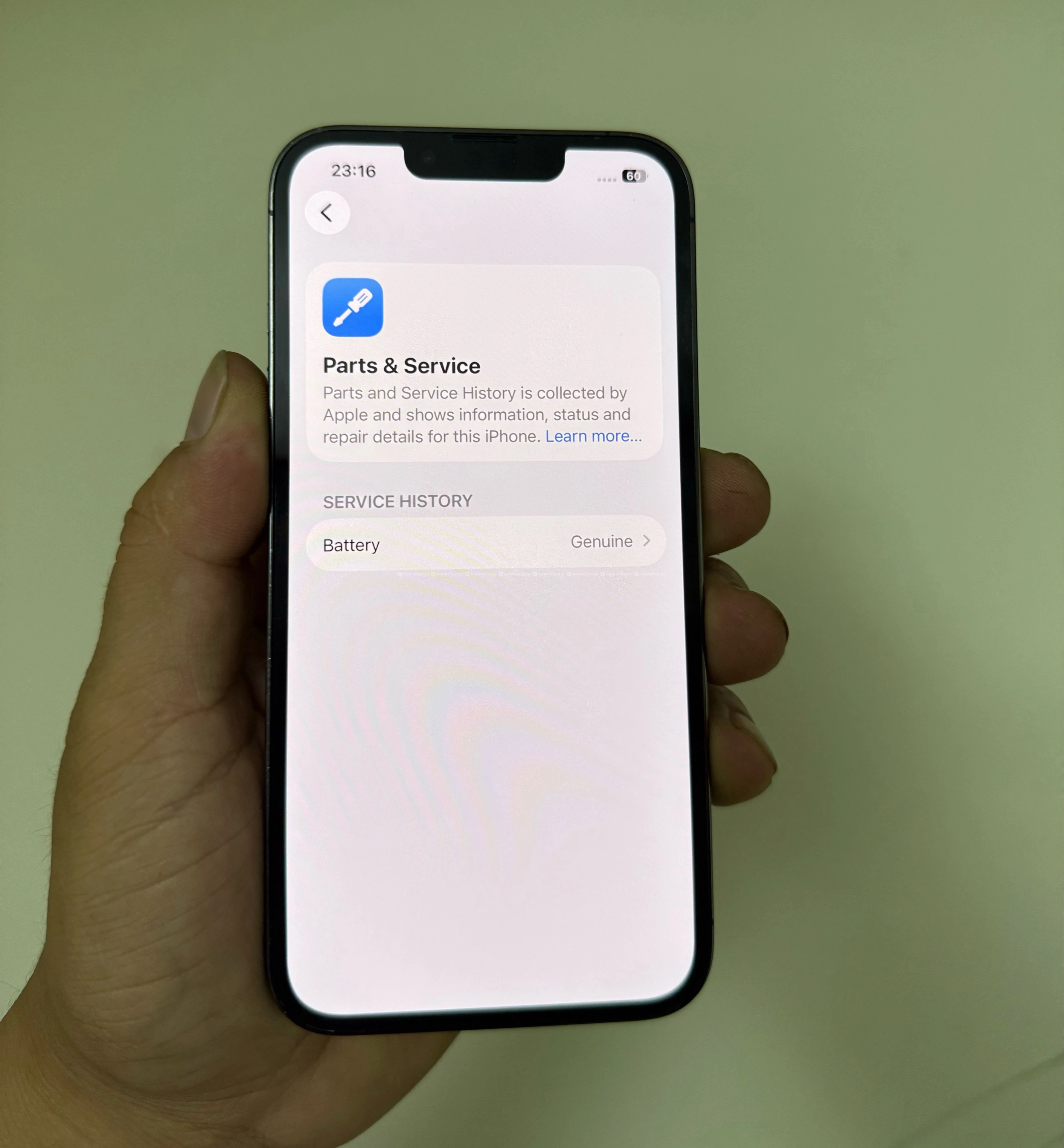 🕊️ 13 pro 512 gb battery🔋 100 % genuine set 2