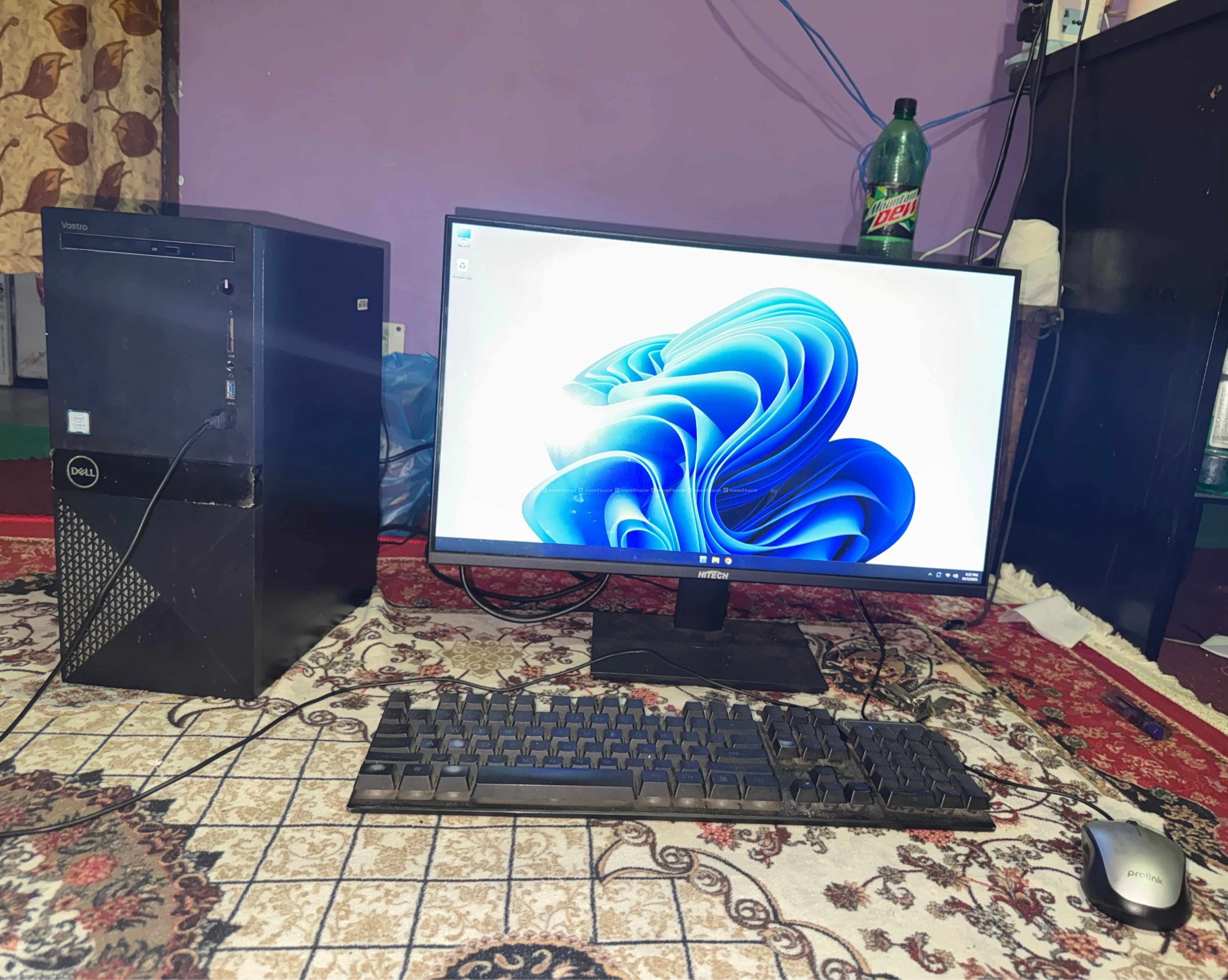 Whole Pc Setup on Sale with dual Monitor