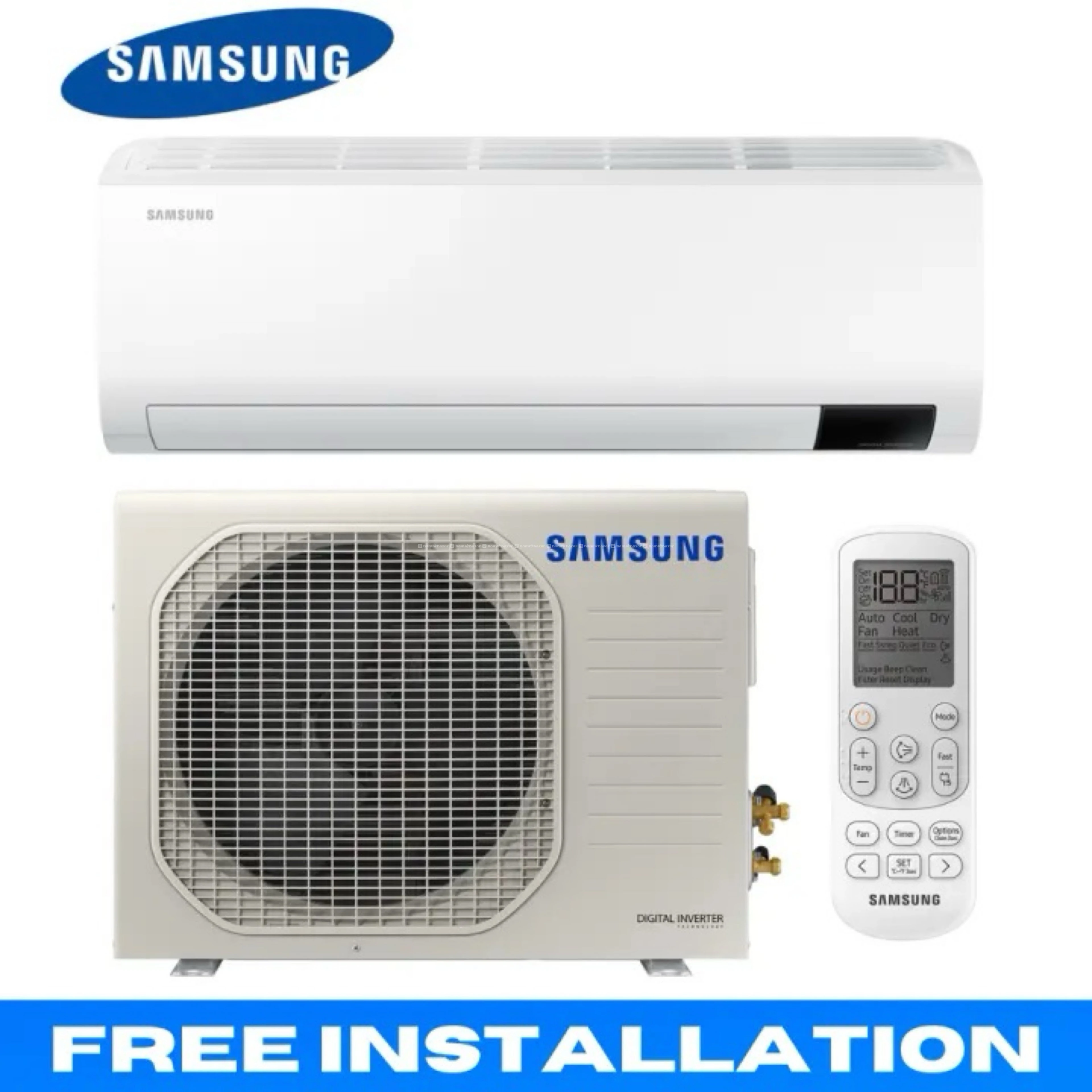 Samsung 1 ton inverter ac AC - AR12TSHZRWKN new