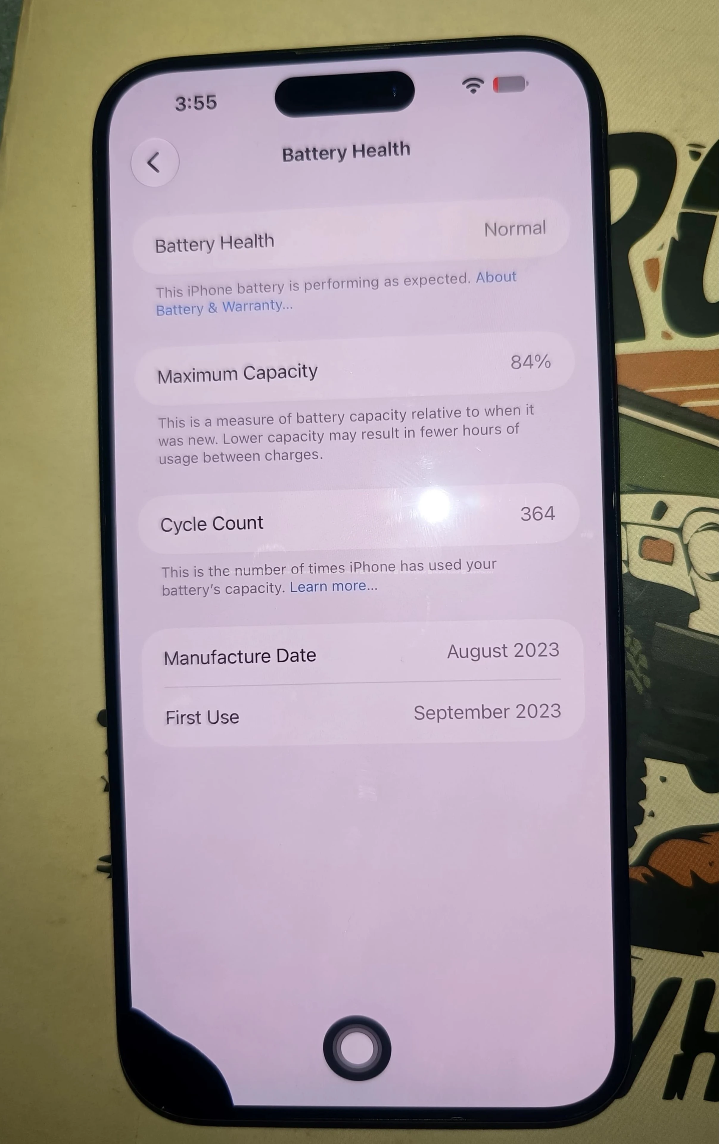 Iphone 15 pro max 256 GB Sim carrier lock 4