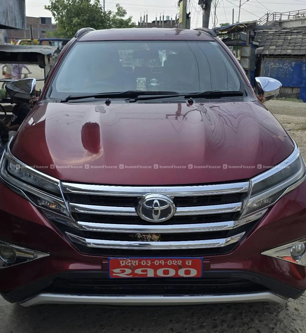Toyota Rush vvti 7 seater 2018M
Manul G
pushButton
