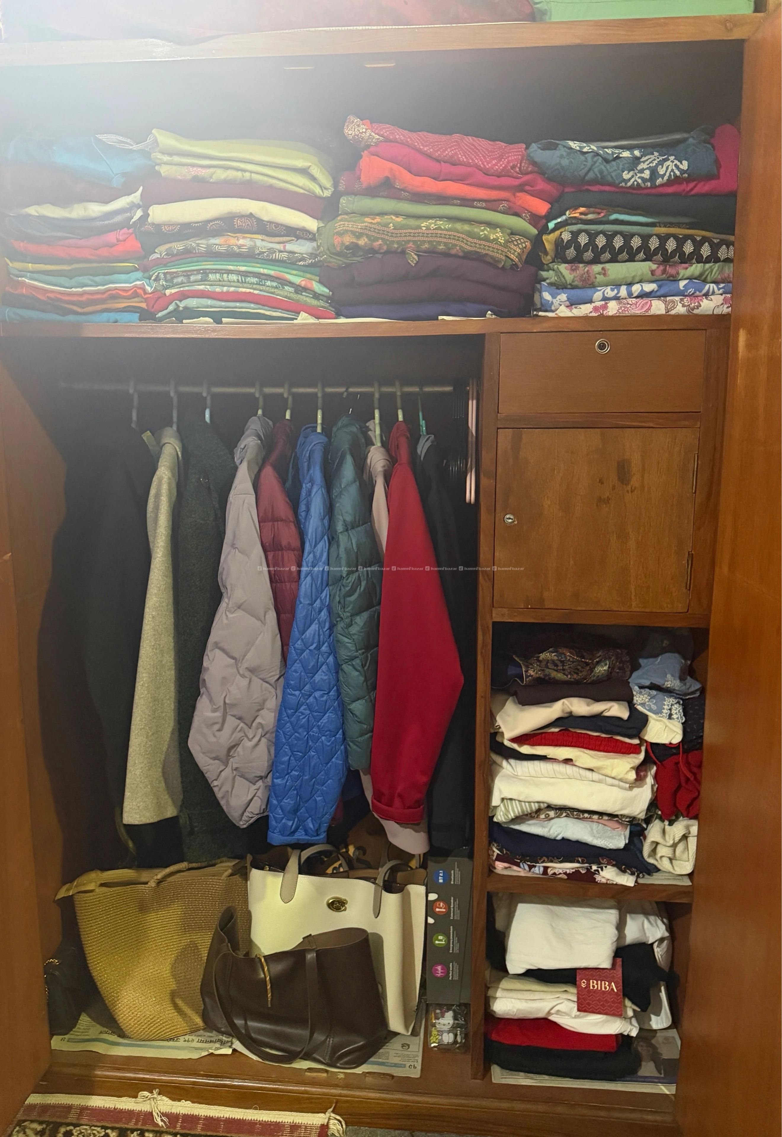 Wooden wardrobe 2