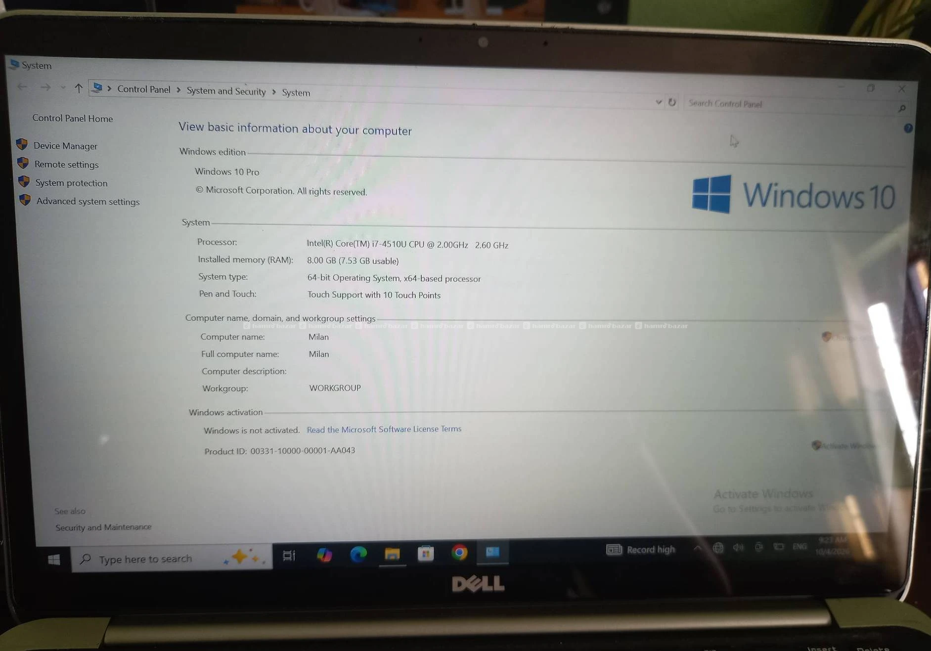 Dell XPS13 9333 i7 2