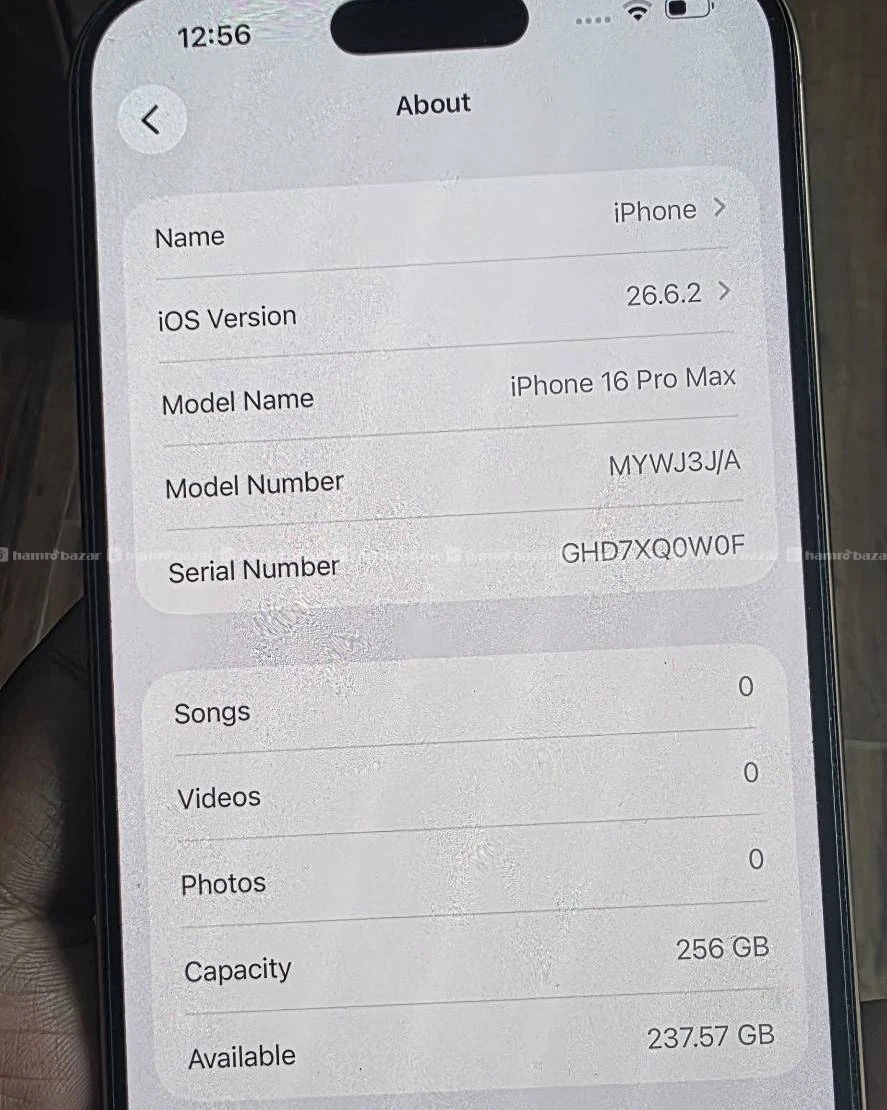 Iphone 16 pro max 5
