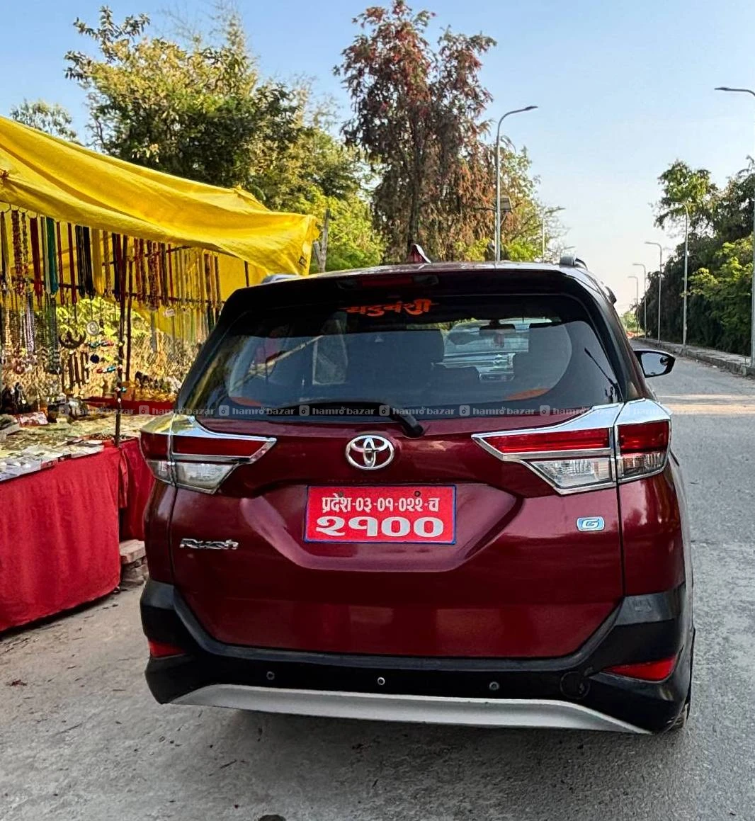 Toyota Rush vvti 7 seater 2018M
Manul G
pushButton 3