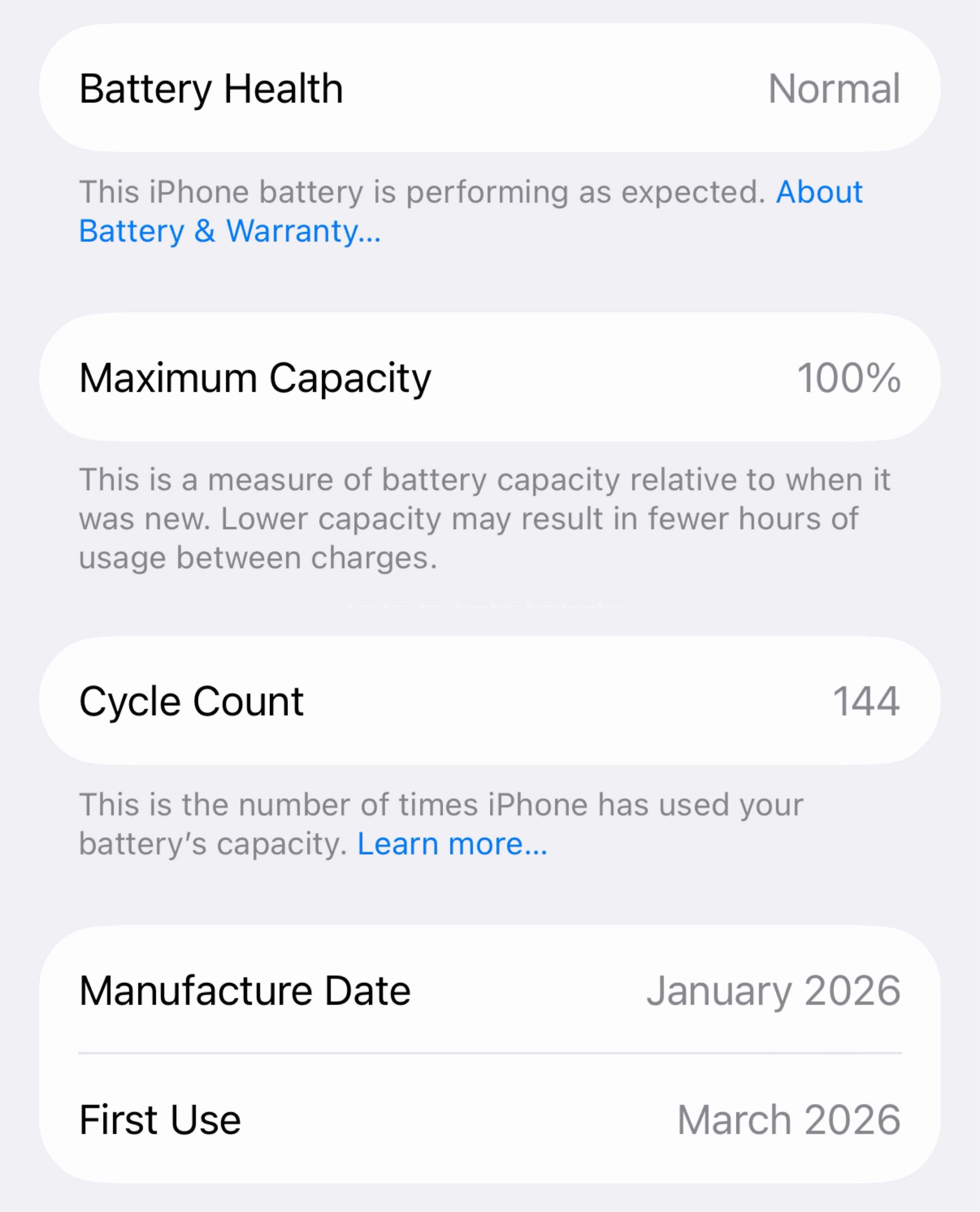 iPhone 17 256gb 100% BH
